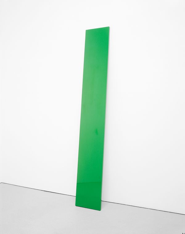 John McCracken — Green Plank
