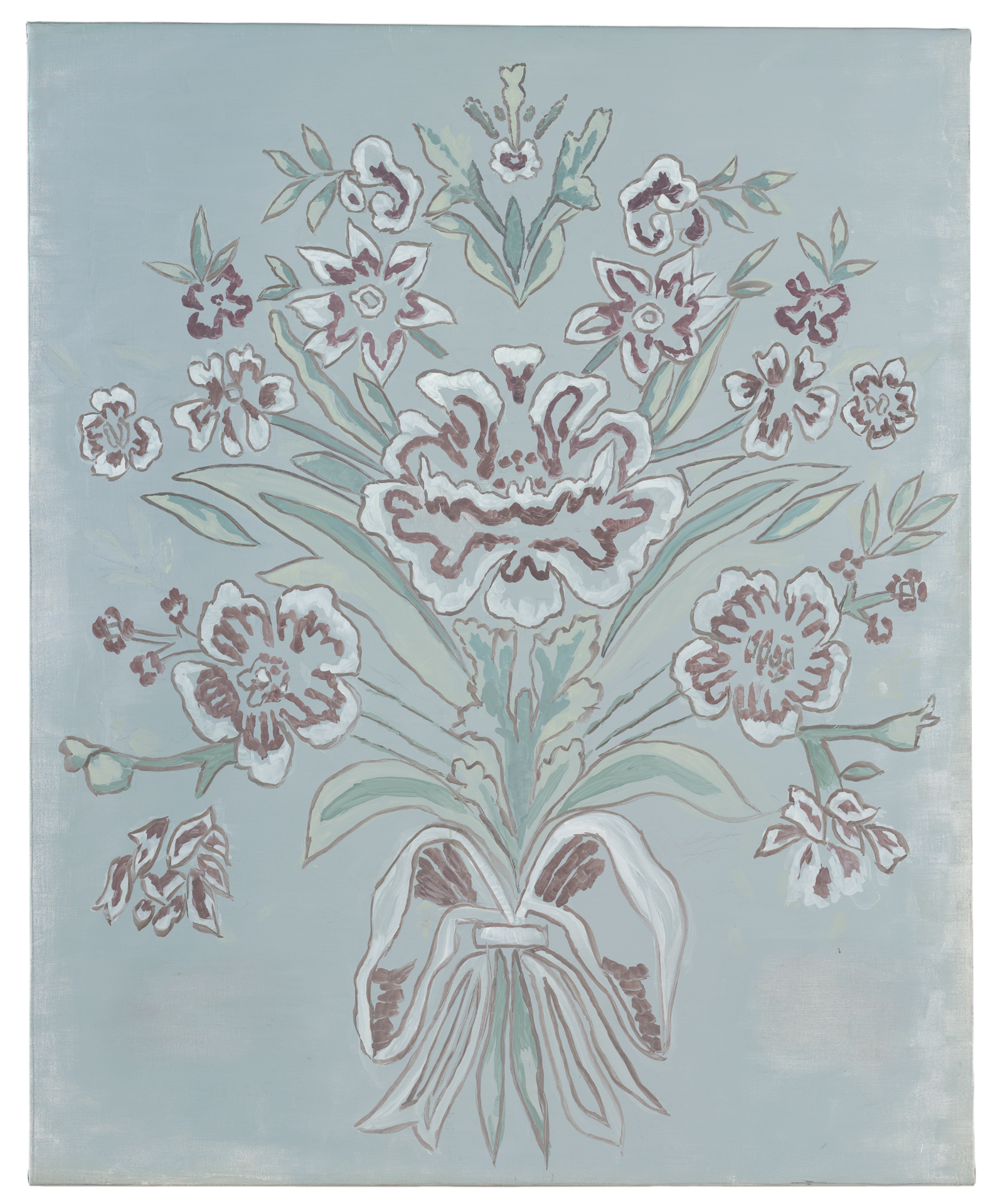 A painting by Luc Tuymans, titled Tracing, dated 1994.