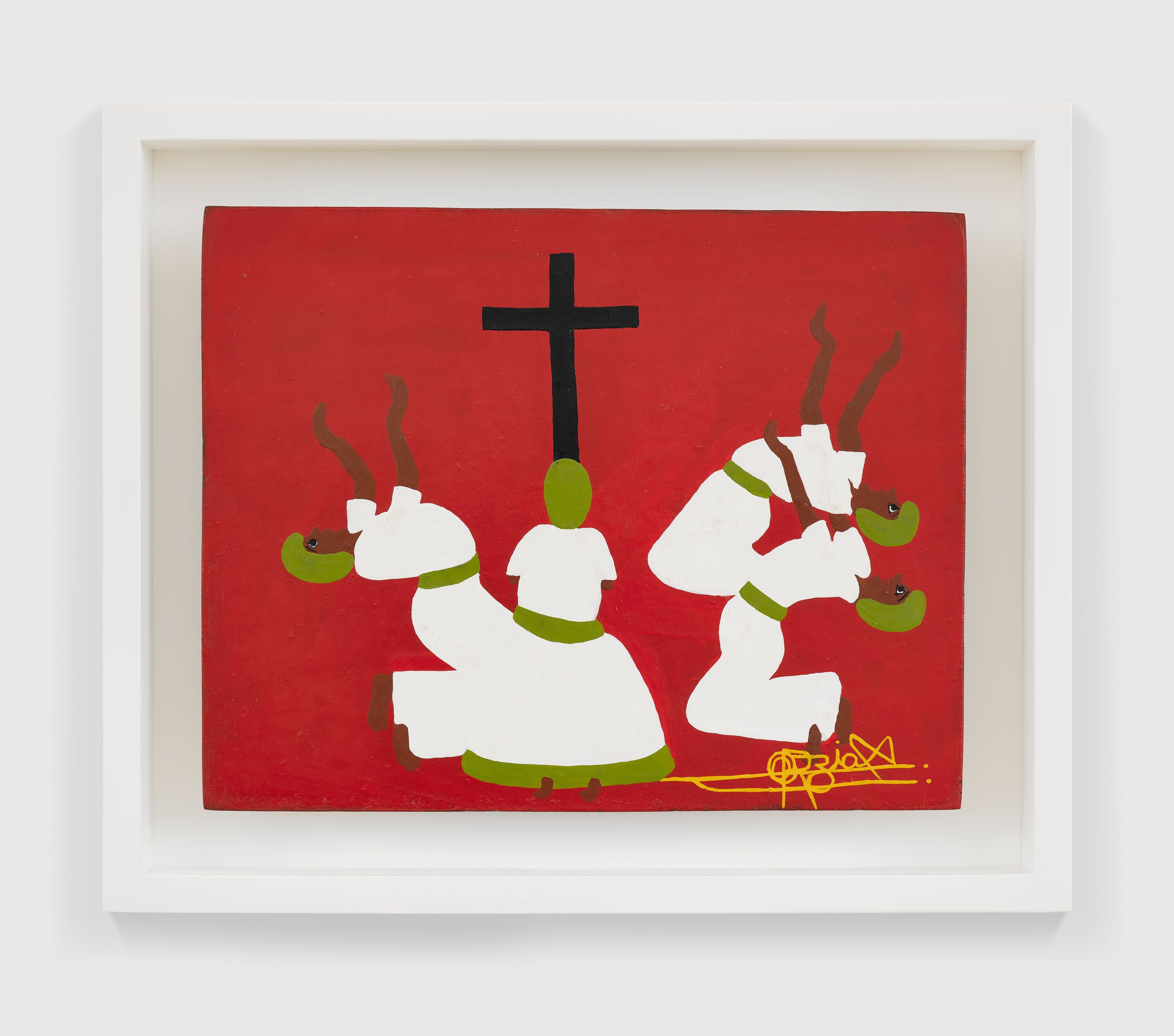 A painting by Odoteres Ricardo de Ozias, titled Sem título, n.d.