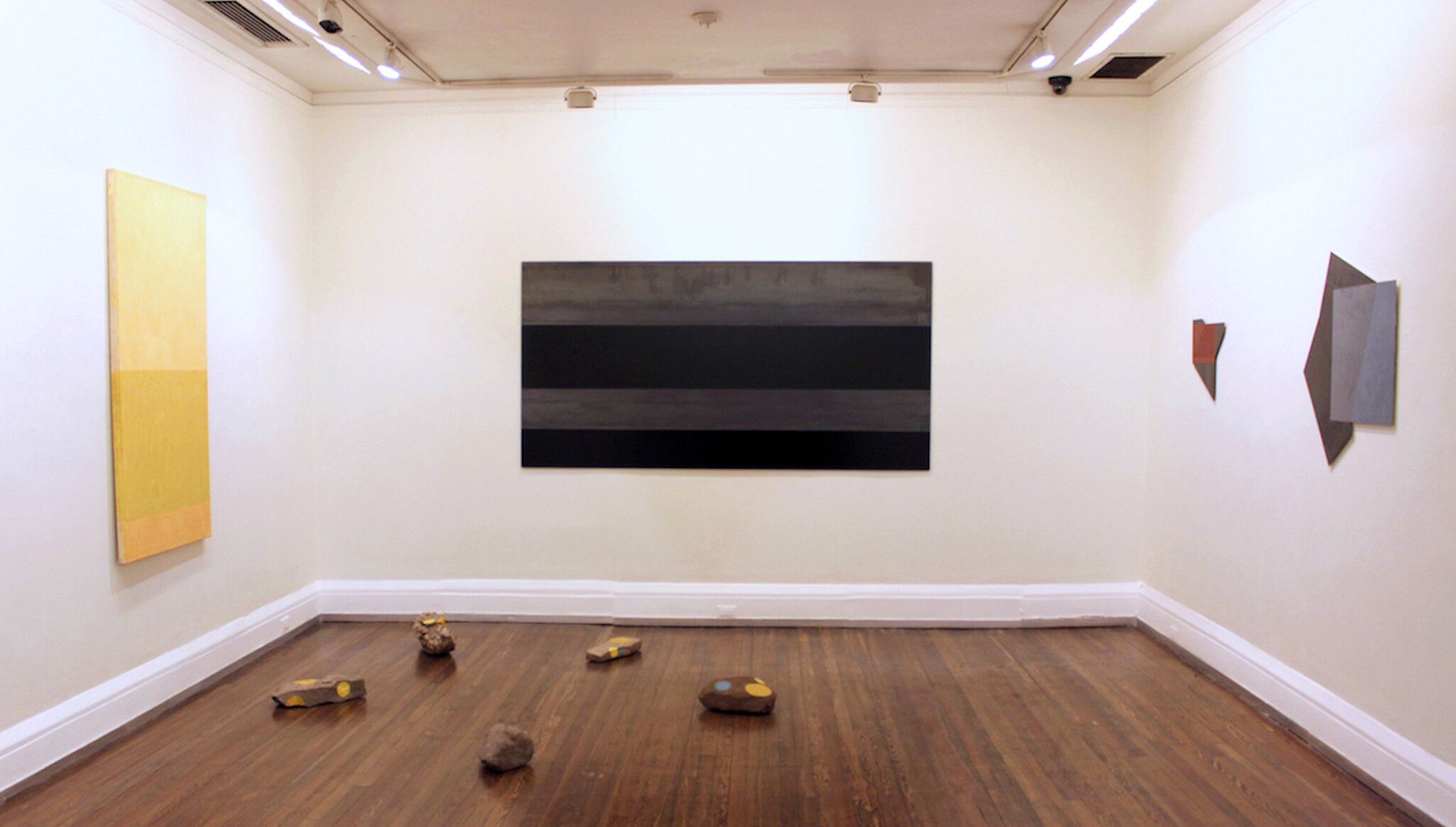 An installation view, Merrill Wagner, New York Studio School, dated 2016