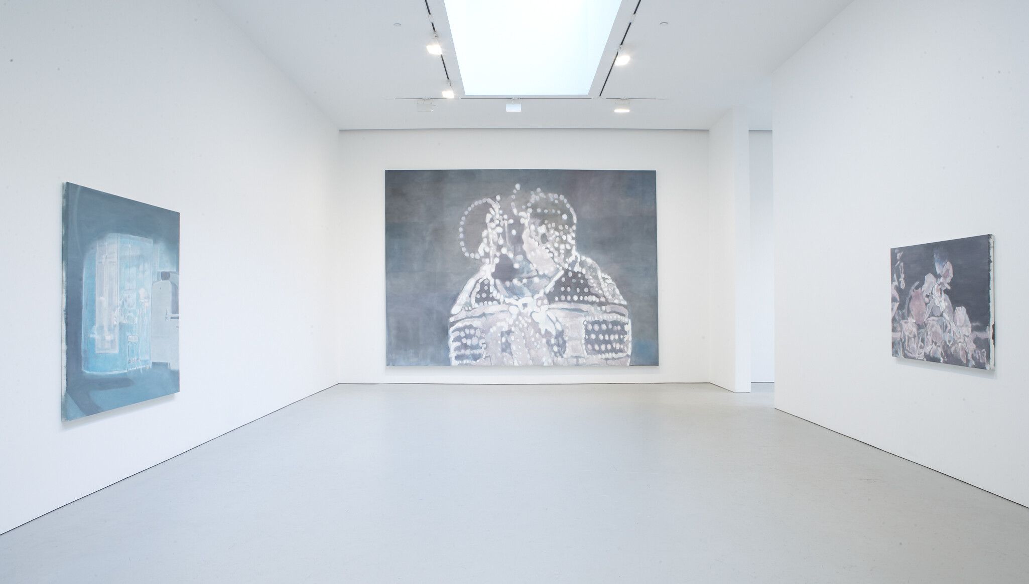An Installation view, Luc Tuymans: Forever, The Management of Magic, David Zwirner, New York, dated 2007
