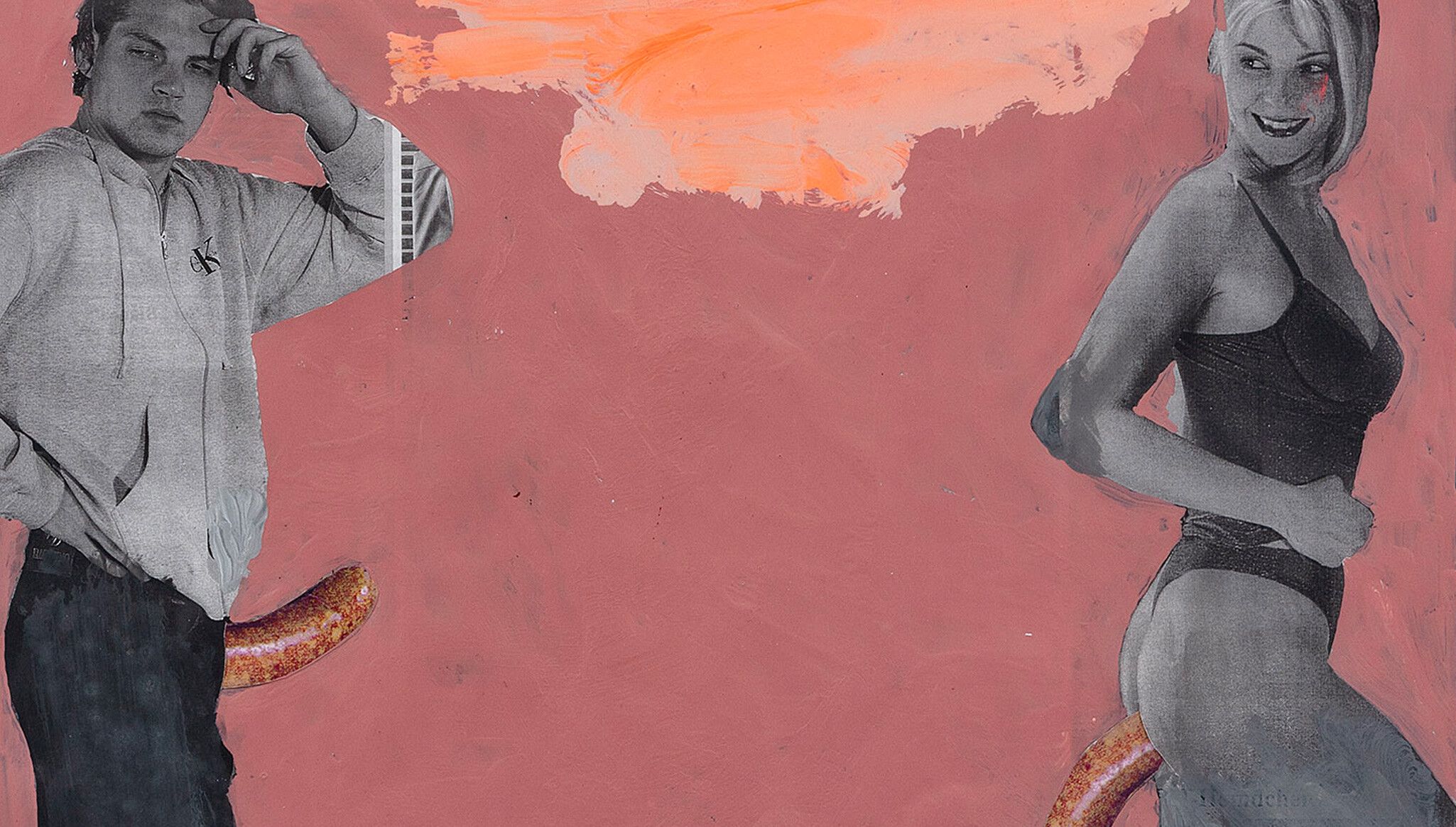 An artwork series by Franz West called Homepage, dated 2000