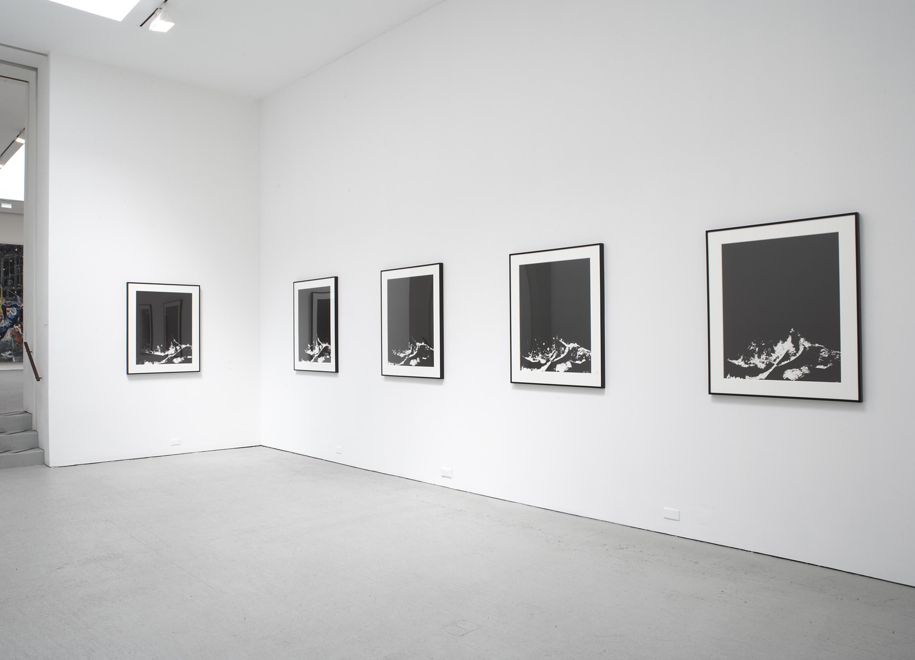 Installation view of the exhibition, Works 1980–2008, at David Zwirner in New York, dated 2008.