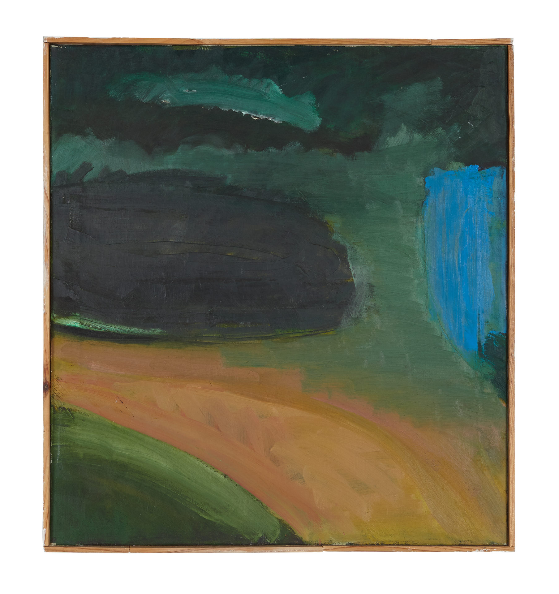 A painting by Raoul De Keyser titled Study for Notch, dated 1988.