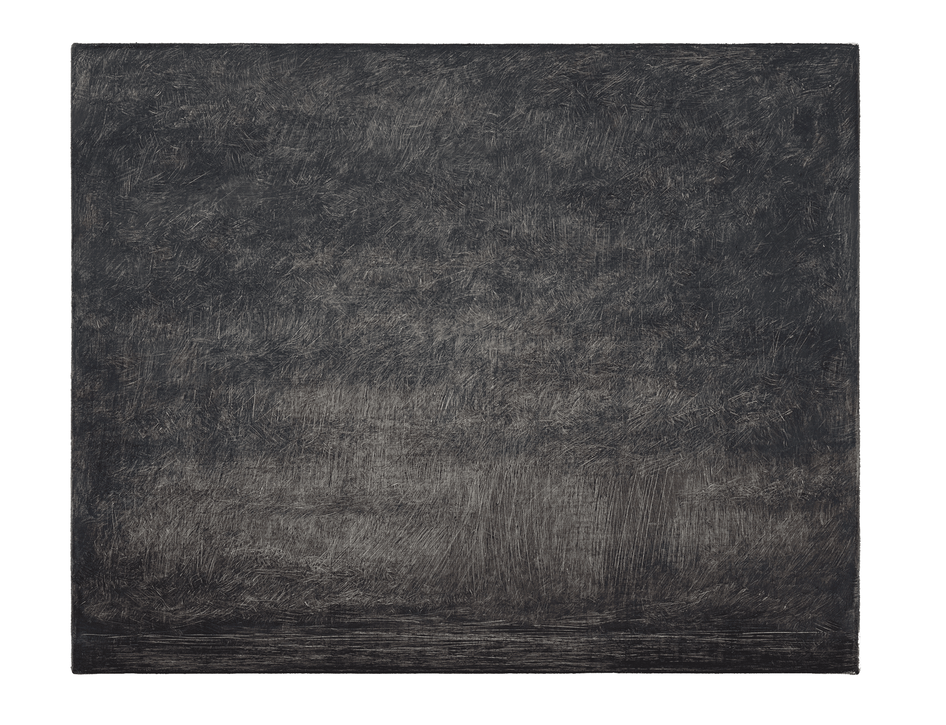 A painting by Lucas Arruda, titled Sem título da série Deserto-Modelo, dated 2017.