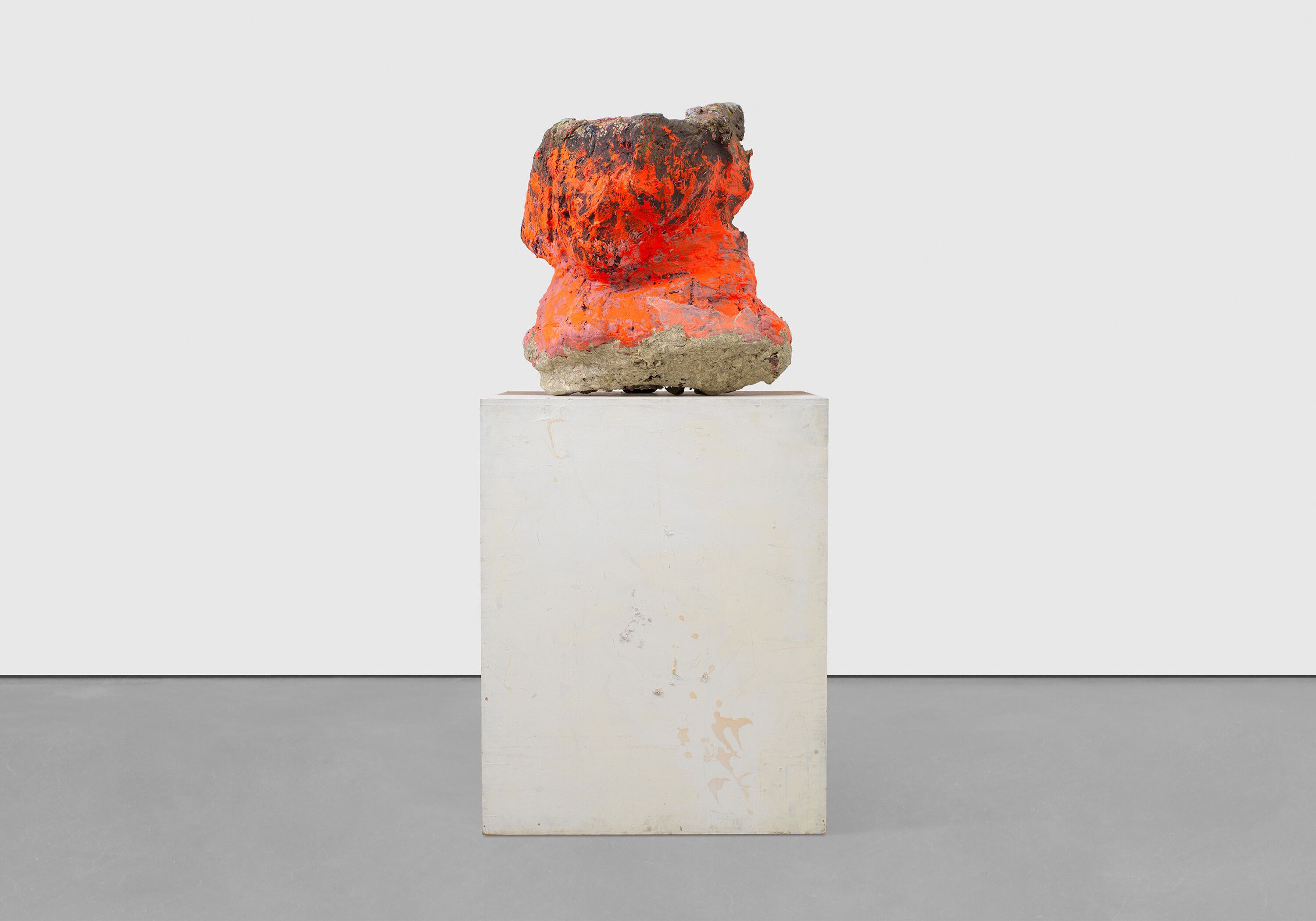 A sculpture by Franz West, titled Pleonasme, translated as Pleonasm, dated 1999.