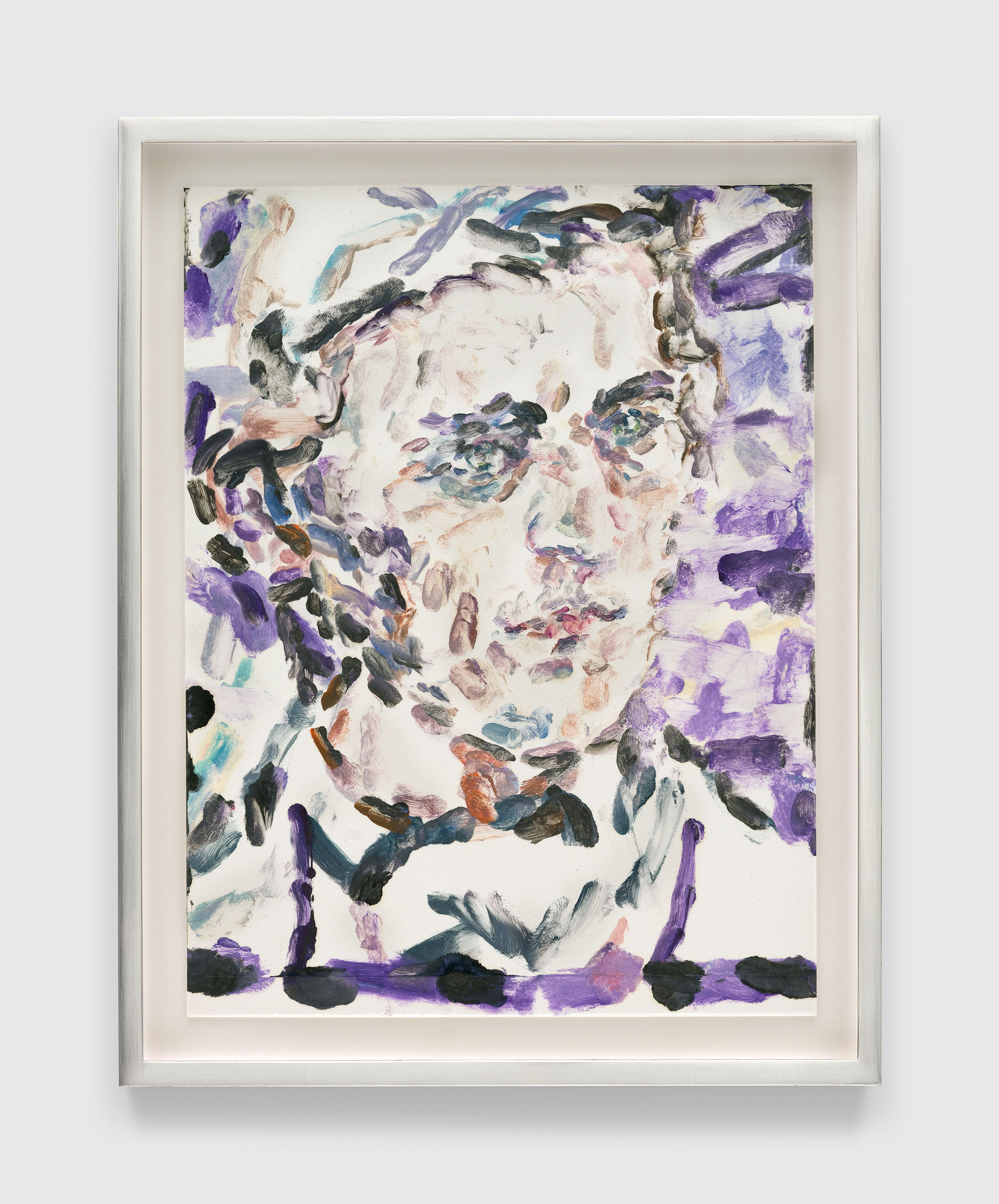 A print by Elizabeth Peyton, titled Ralph Waldo Emerson, dated 2025.