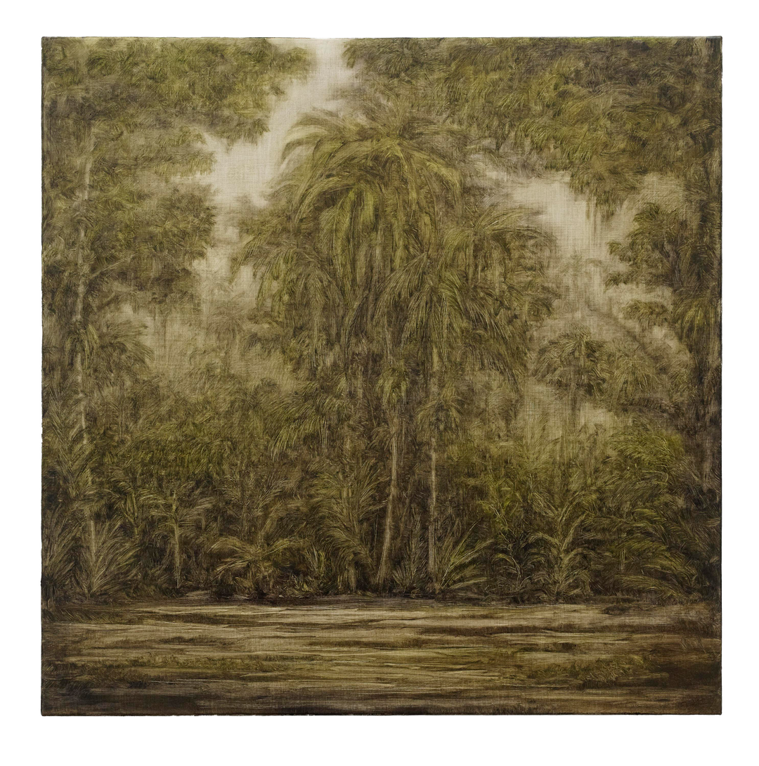 A painting by Lucas Arruda, titled Untitled (from the Deserto-Modelo series), dated 2018.