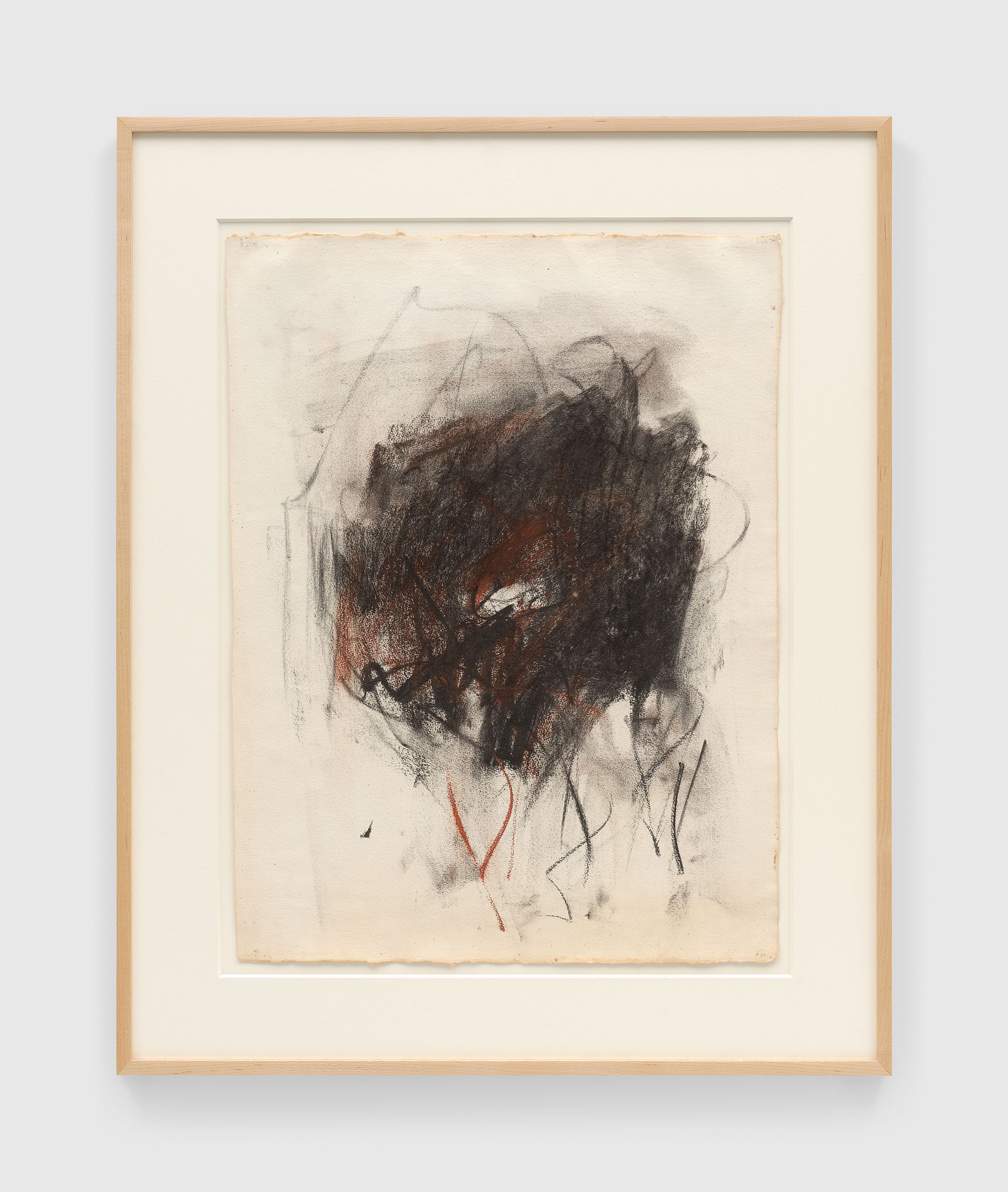An untitled work on paper by Joan Mitchell, dated circa 1964.