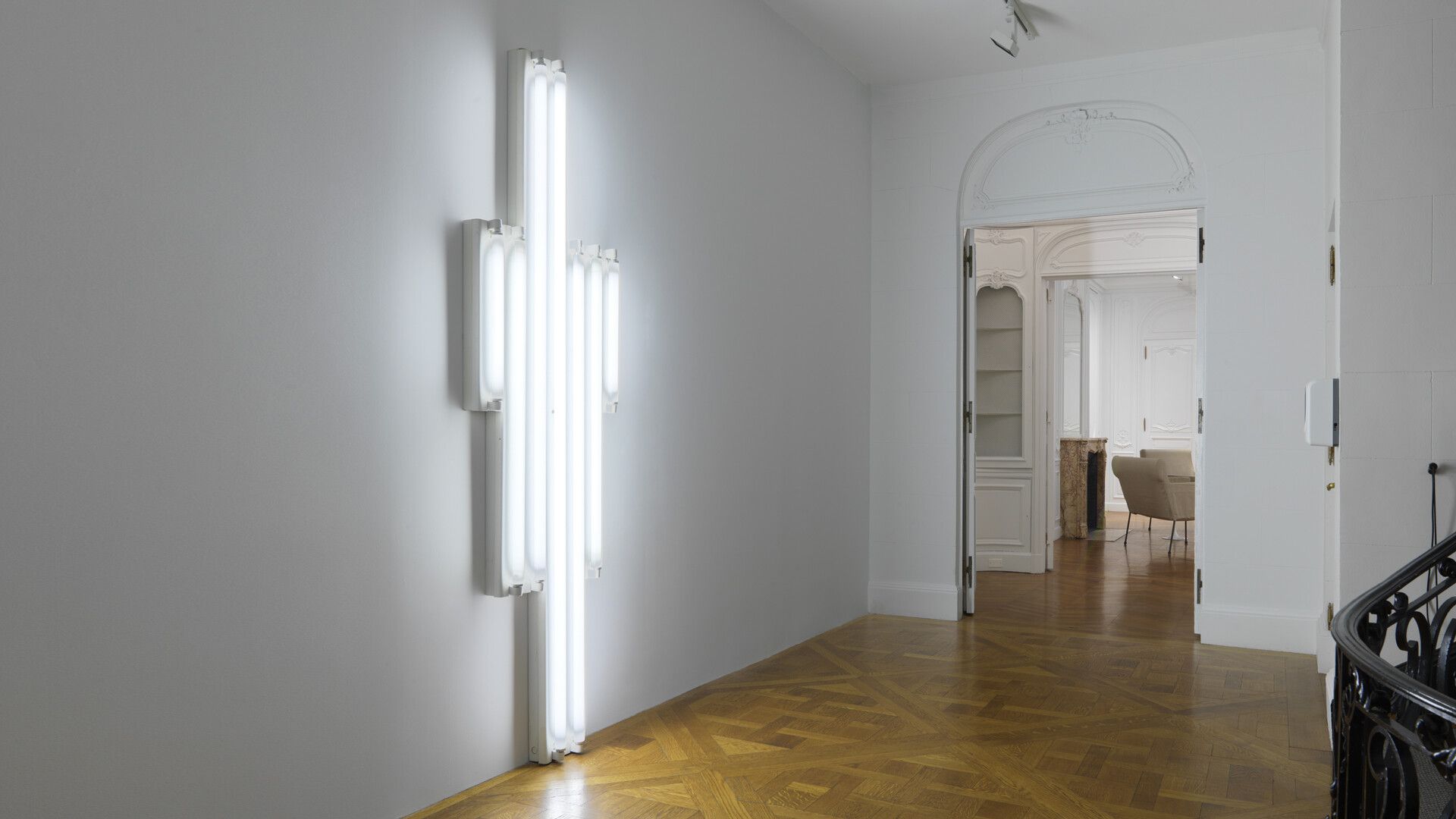 An installation view of an exhibition titled Pure Form at David Zwirner in New York, in 2021.