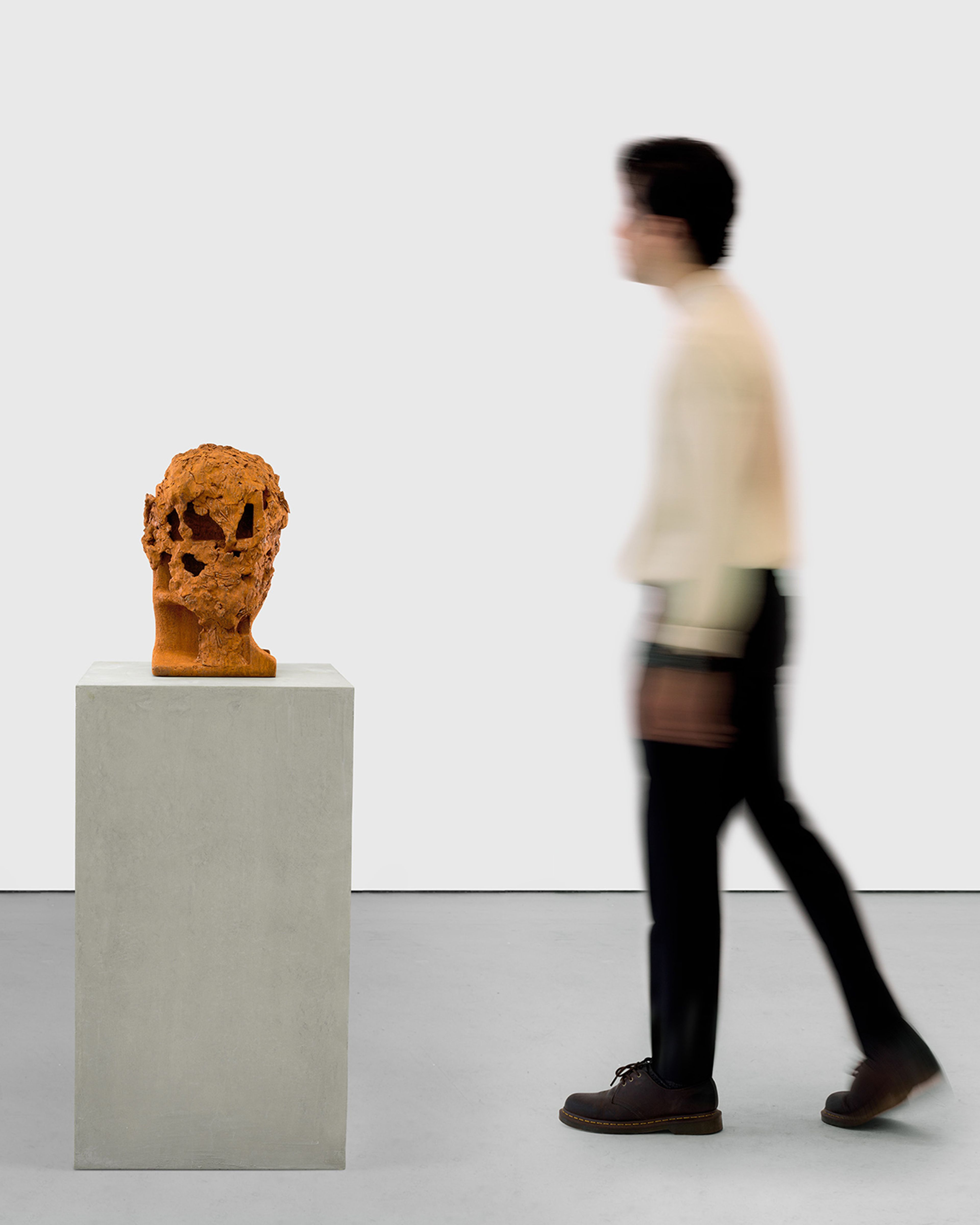 A sculpture by Huma Bhabha, titled The Other Side, dated 2024.