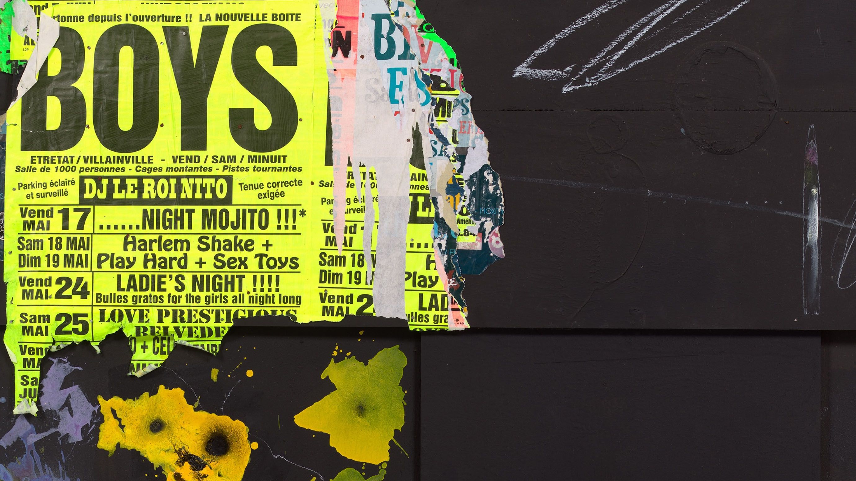 Details of works by Raymond Saunders