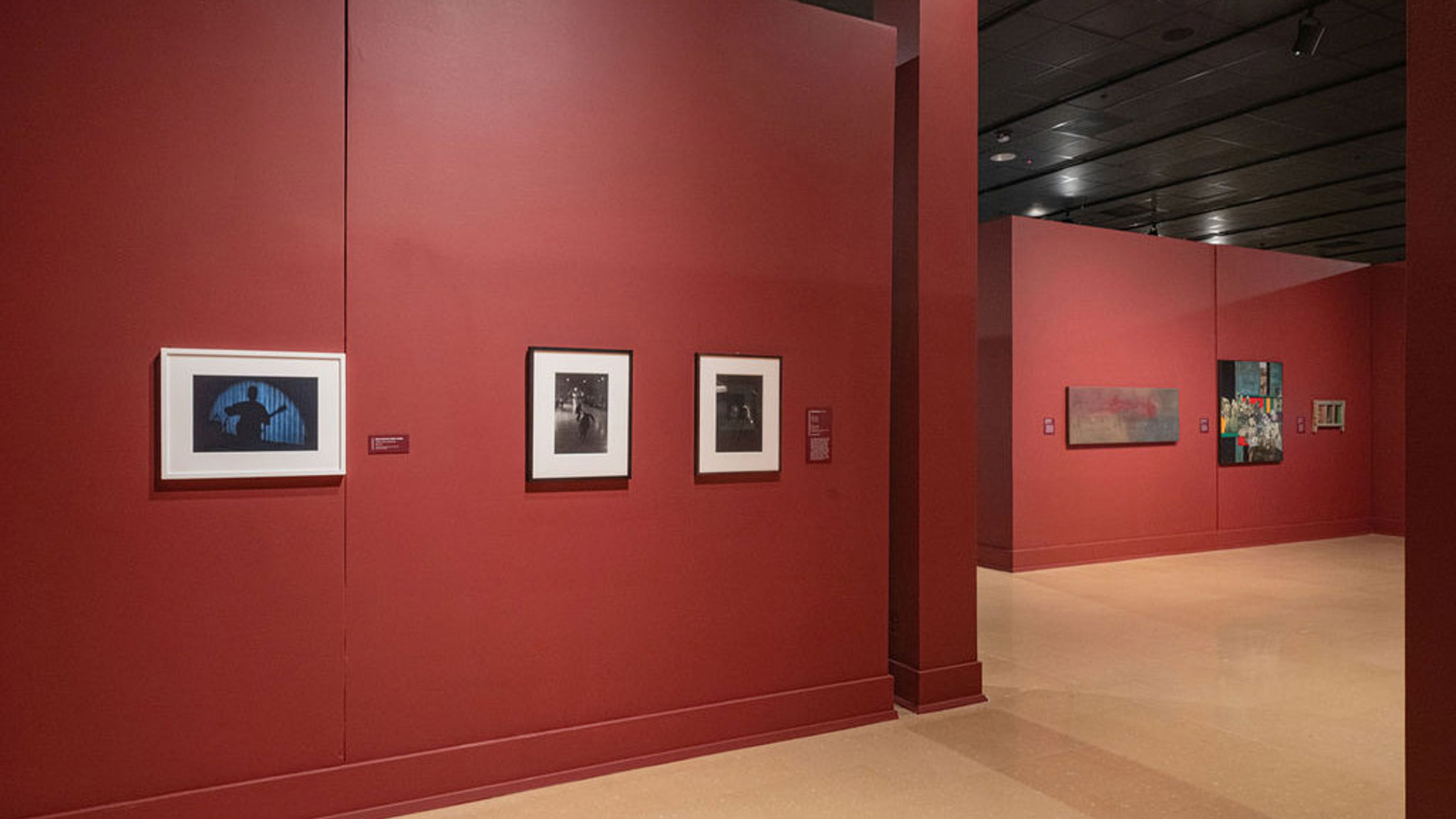 Installation view of the exhibition Photography and the Black Arts Movement at the National Gallery of Art, located in Washington, DC, dated 2025–2026.