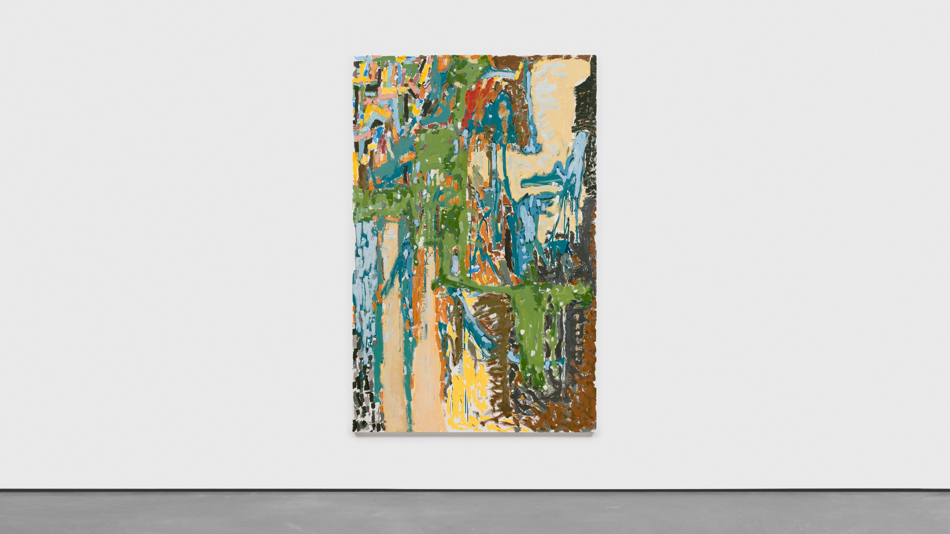 A painting by Richard Aldrich, titled Glittering Gown of Moreau, dated 2019 to 2020.
