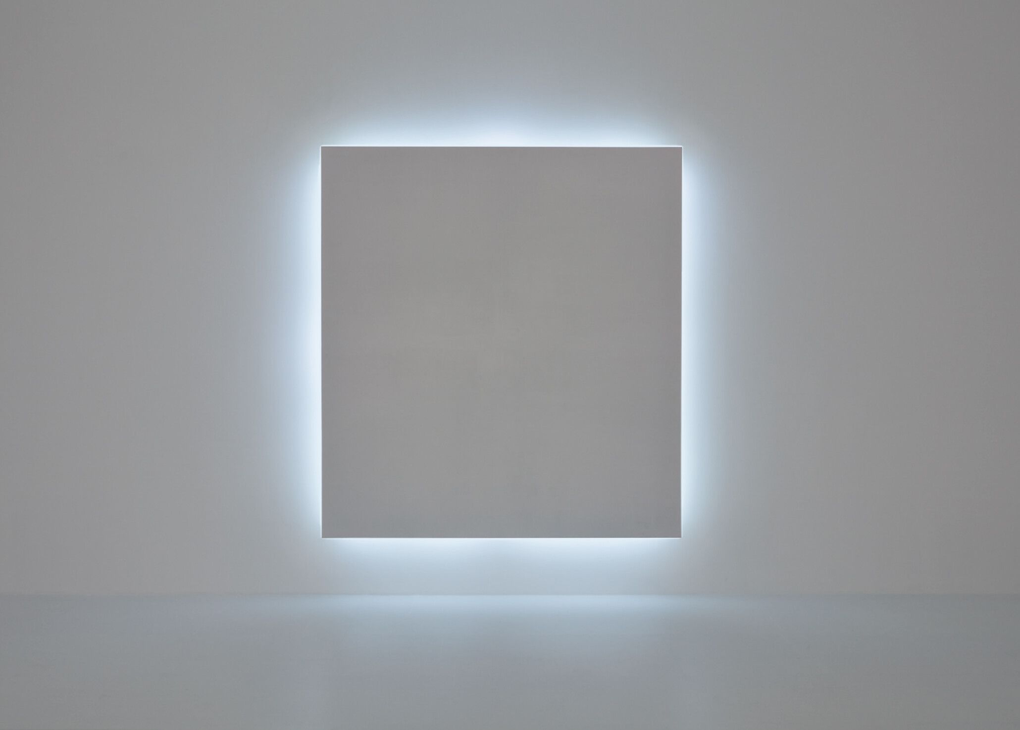 A work named Untitled (Canvas Light) by Doug Wheeler, dated1965. Collection of the Museum of Contemporary Art San Diego (MCASD)