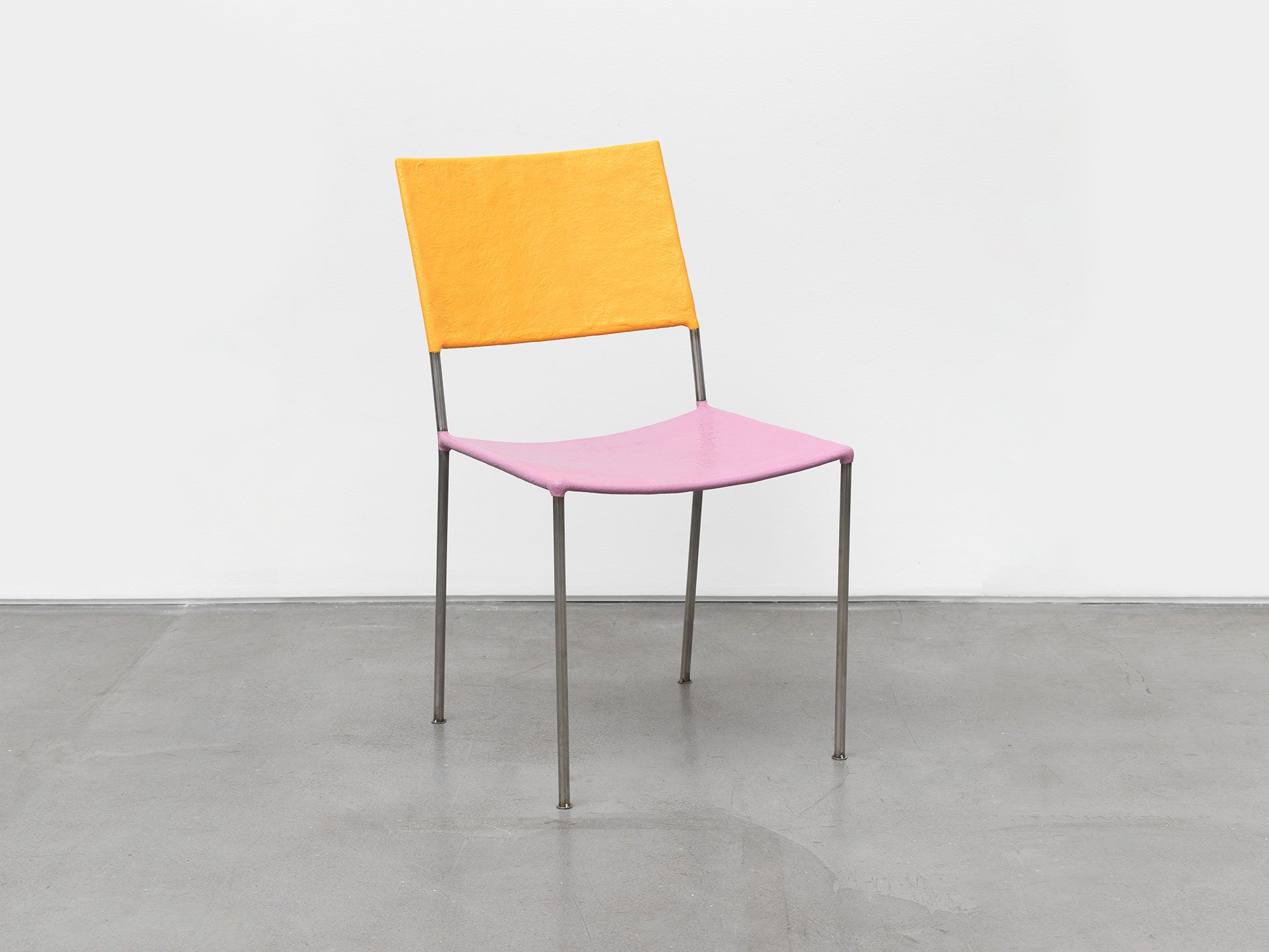 A furniture work by Franz West, titled K√ºnstlerstuhl (Artist's Chair), dated 2006/2016