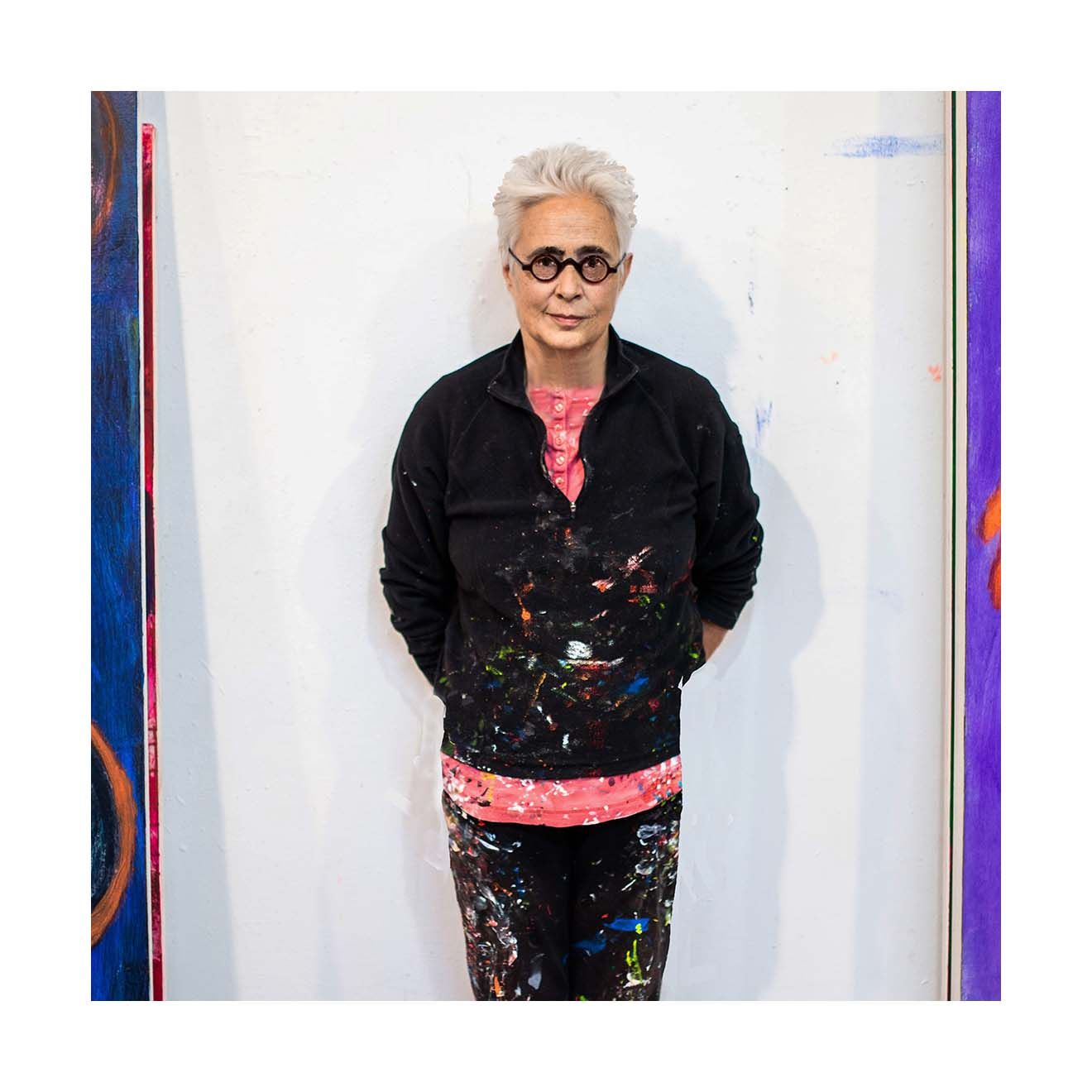 A portrait of Katherine Bradford