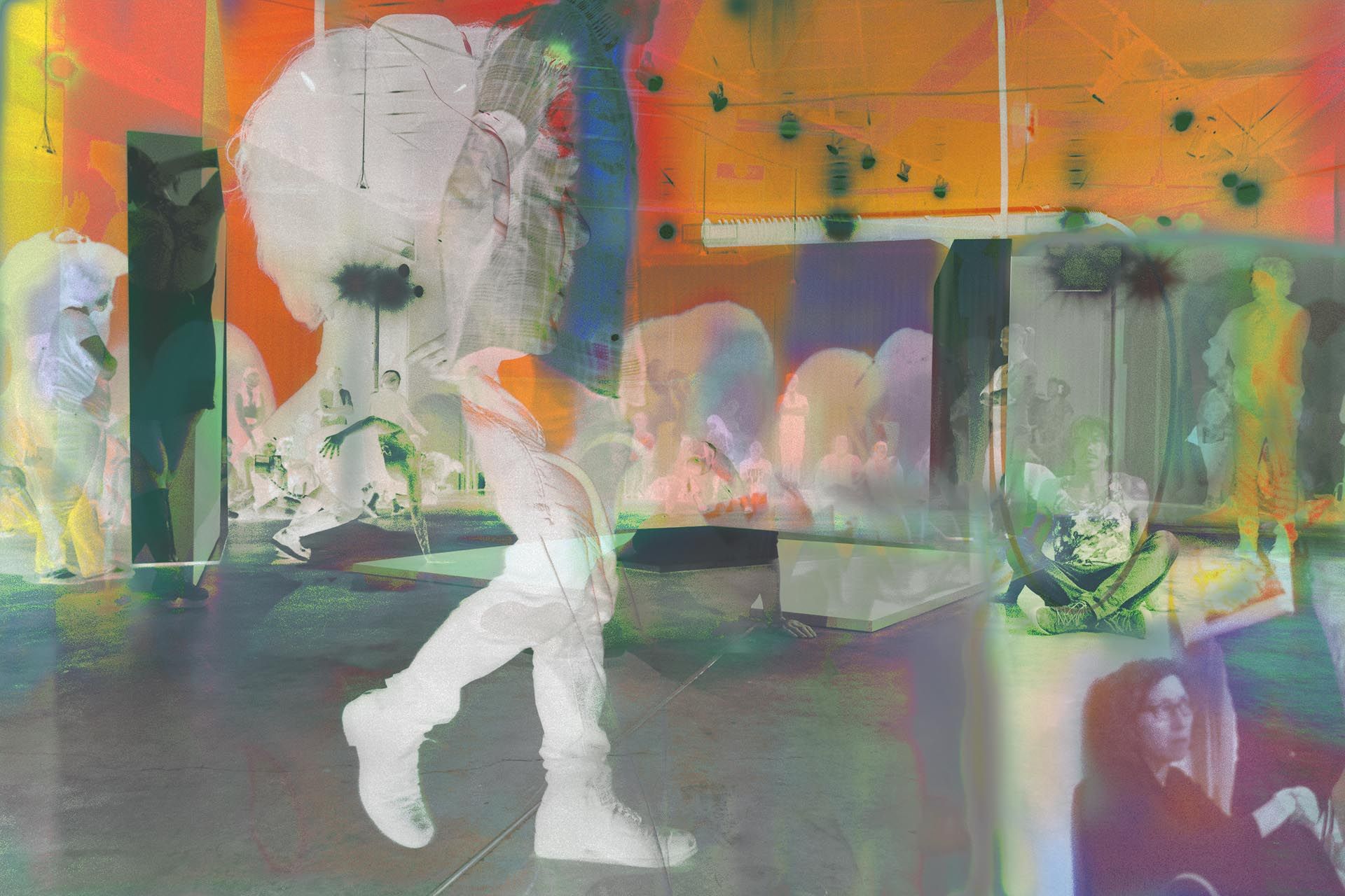 A photograph by James Welling, titled 2001, dated 2015.