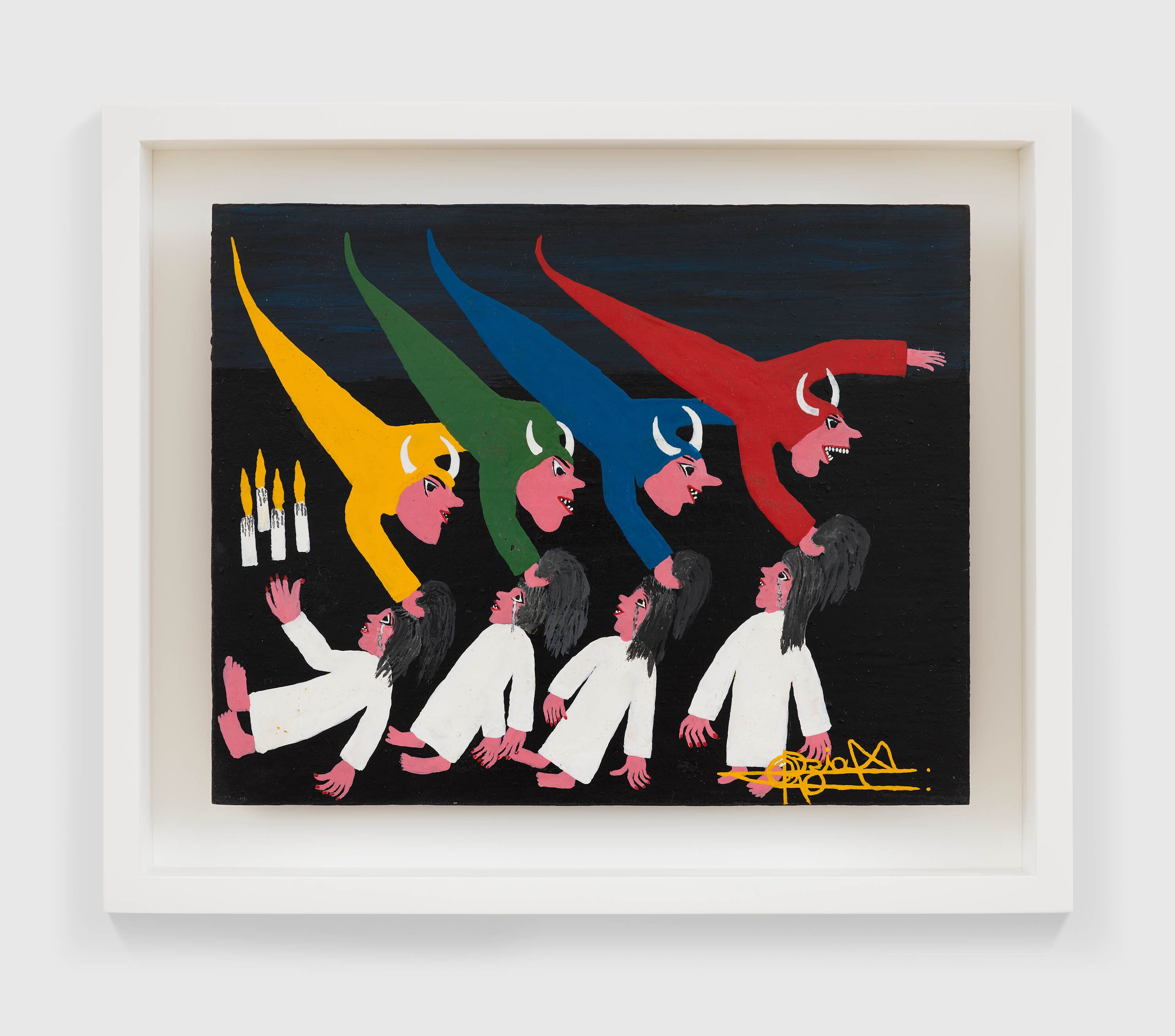 A painting by Odoteres Ricardo de Ozias, titled Sem título, n.d.
