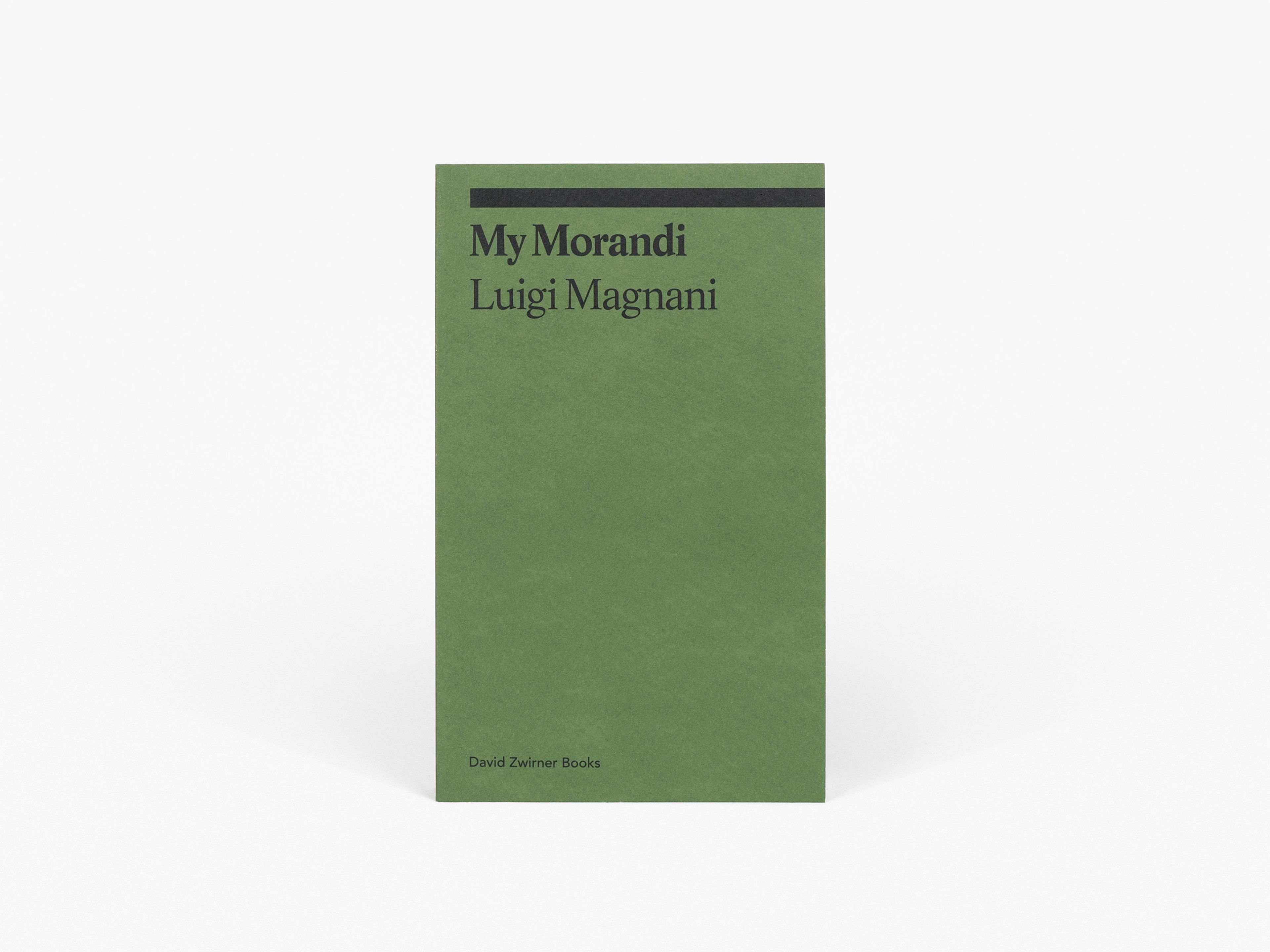 My Morandi front book cover