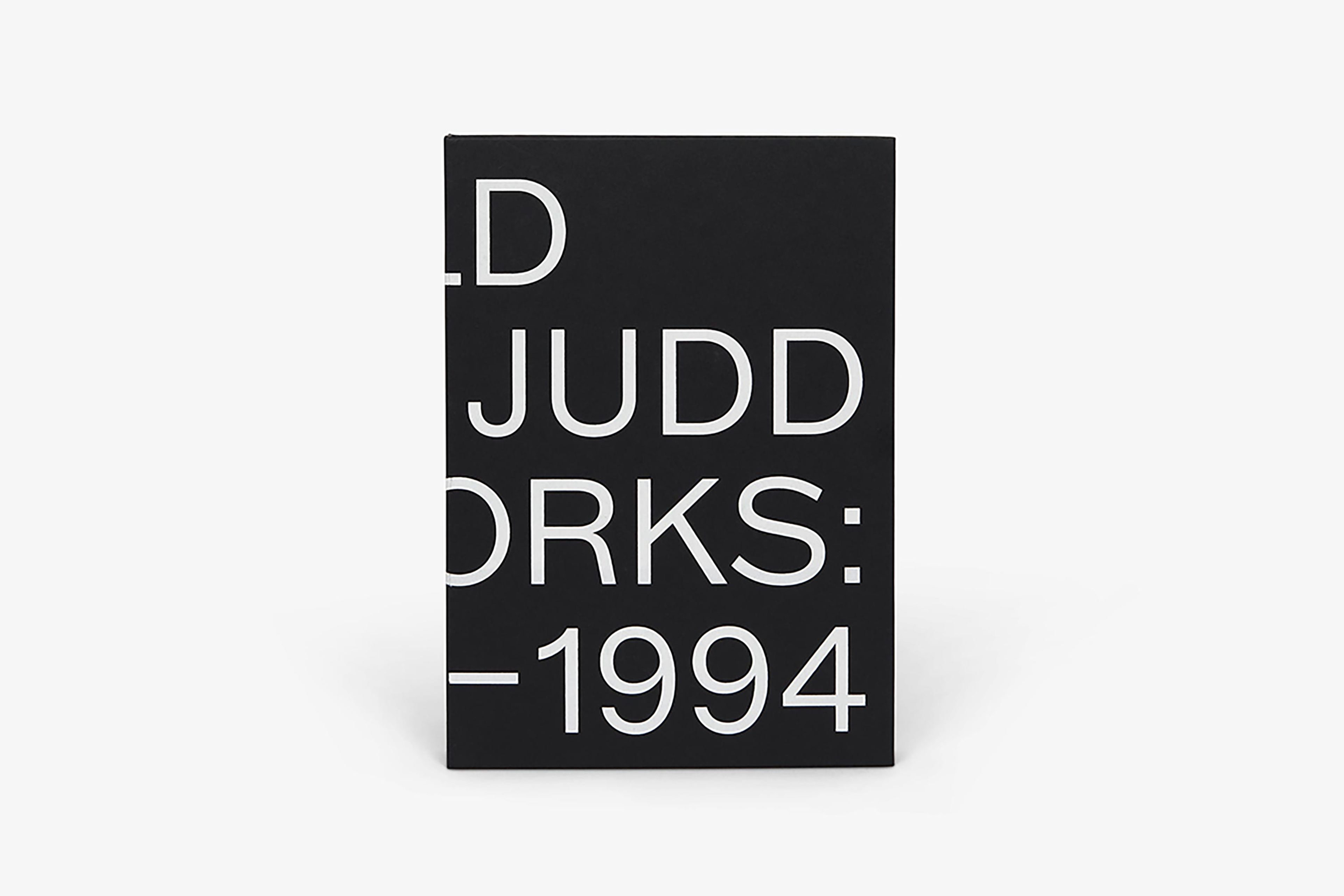 Donald Judd: Artworks