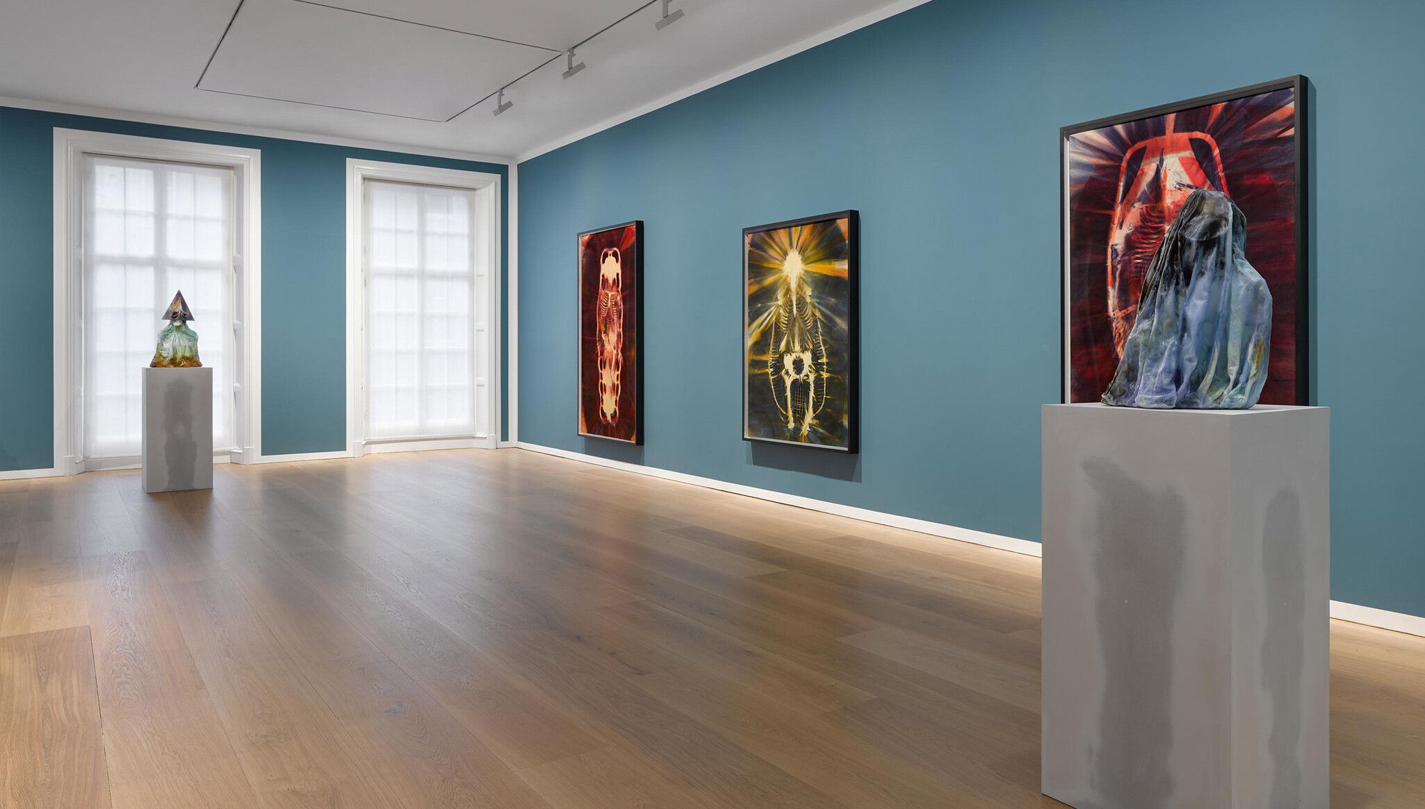 Installation view of the exhibition Andra Ursuța: Joy Revision at David Zwirner London, 2022