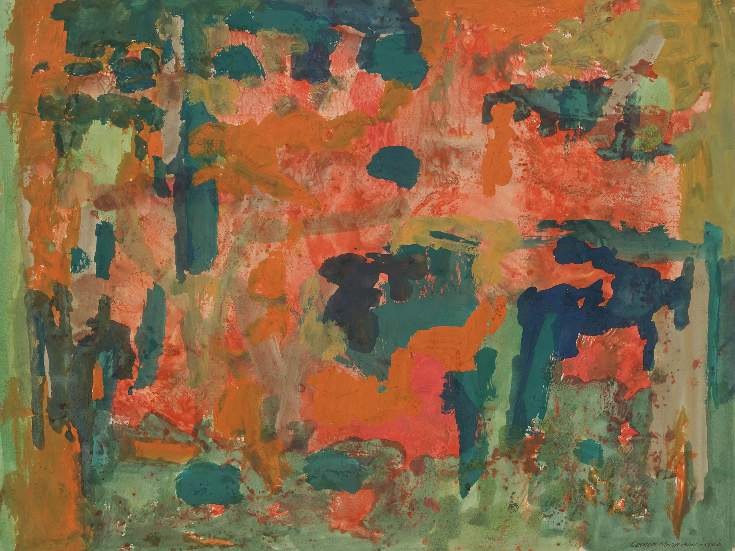 絵画 Mr.morick George Morrison: Untitled, 1960 | David Zwirner