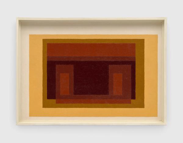 Josef Albers — Browns, Ochre, Yellow