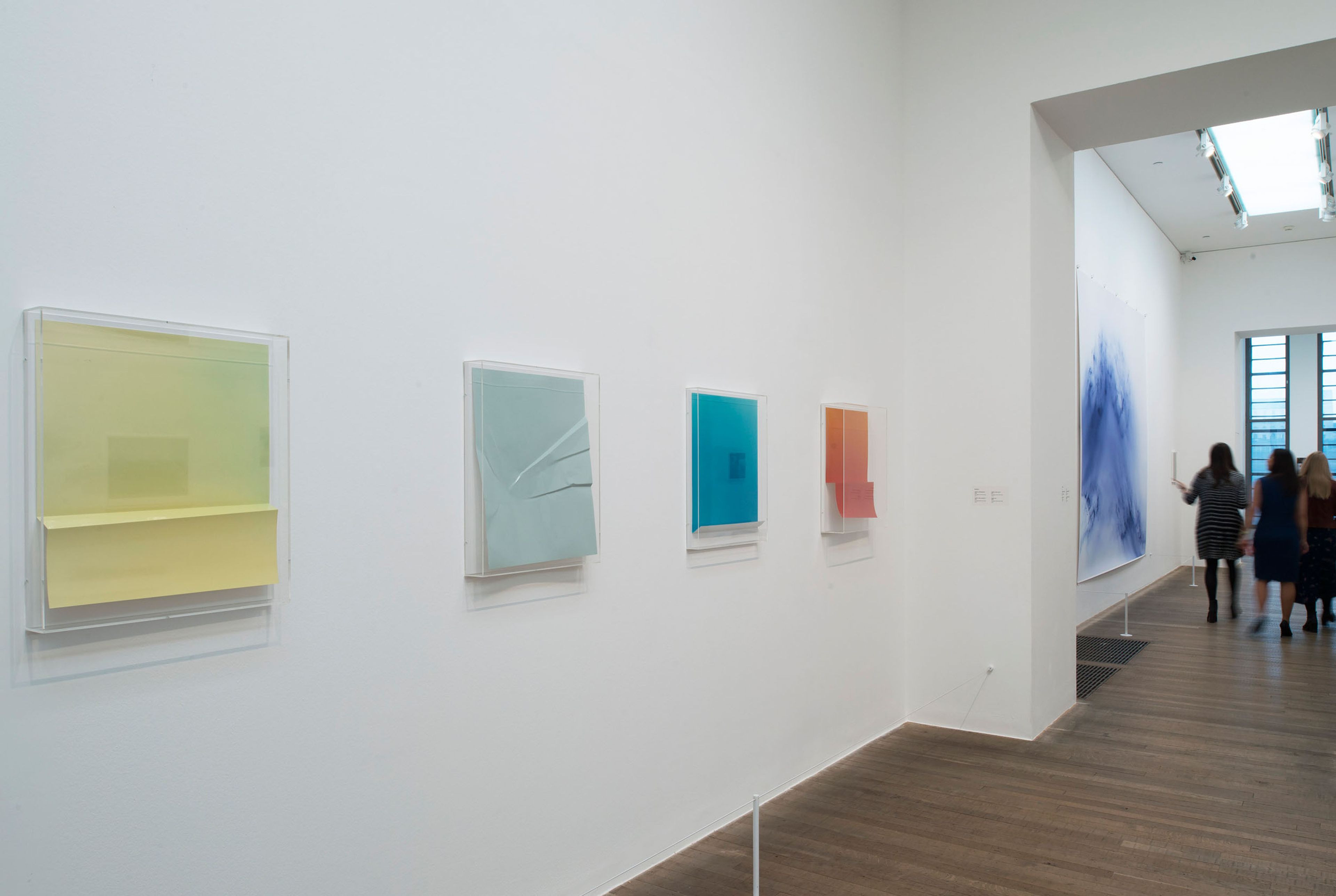 Installation view of the exhibition Wolfgang Tillmans: 2017 at Tate Modern, in London, dated 2017.