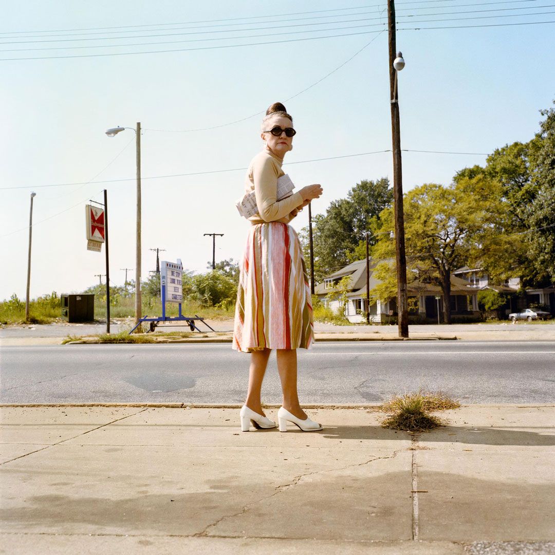 An untitled photograph by William Eggleston, dated circa 1977.