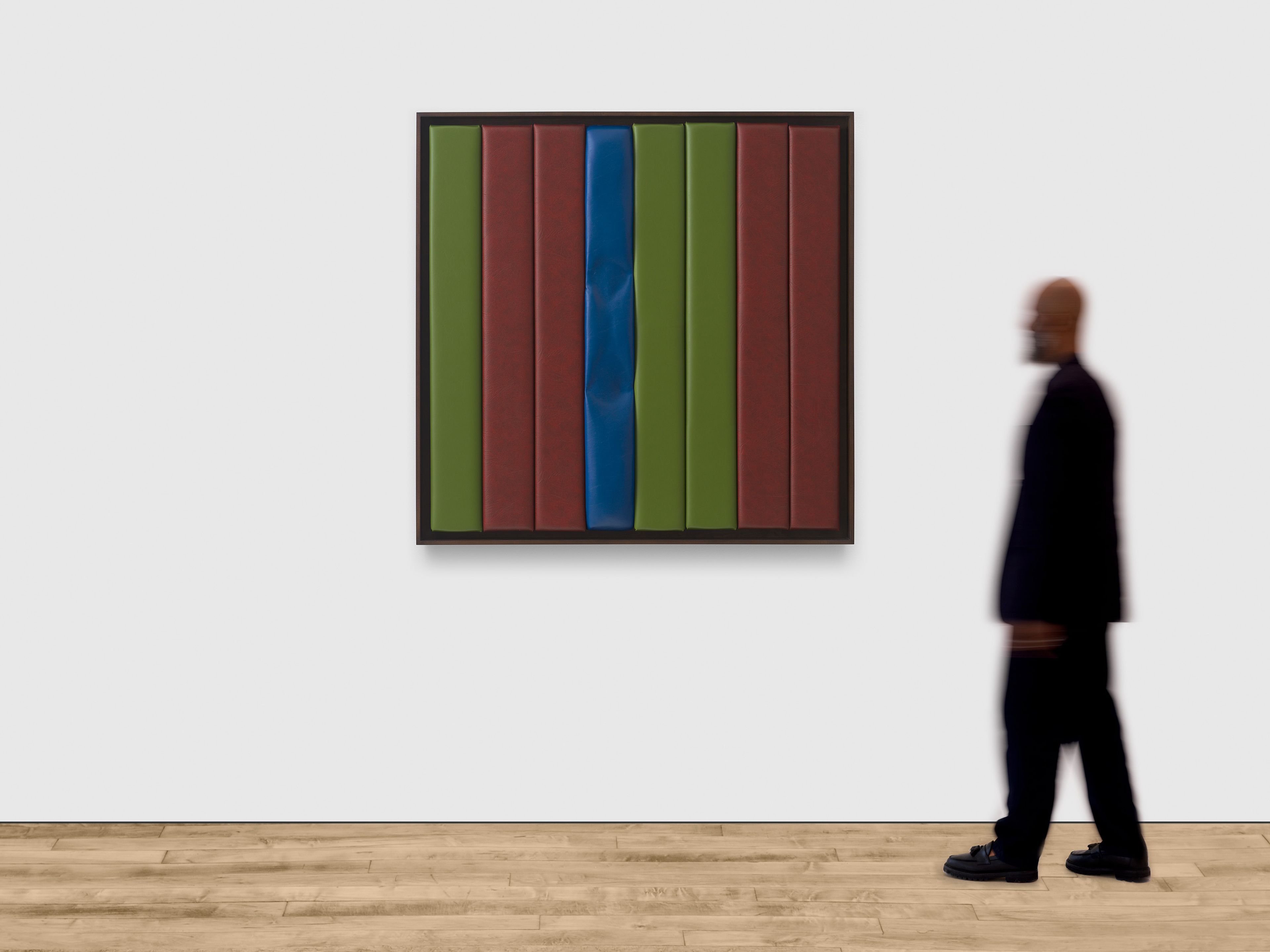 A painting by EJ Hill, titled Vigil (for those at the edge of surrender), dated 2025.