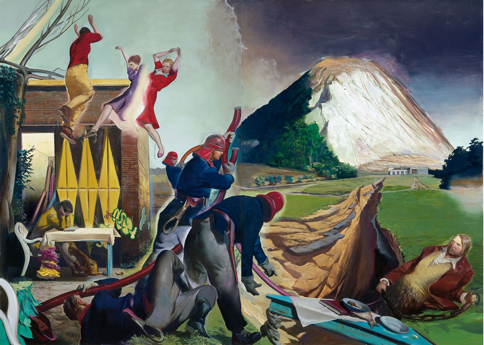Die Fuge, Neo Rauch, 2007