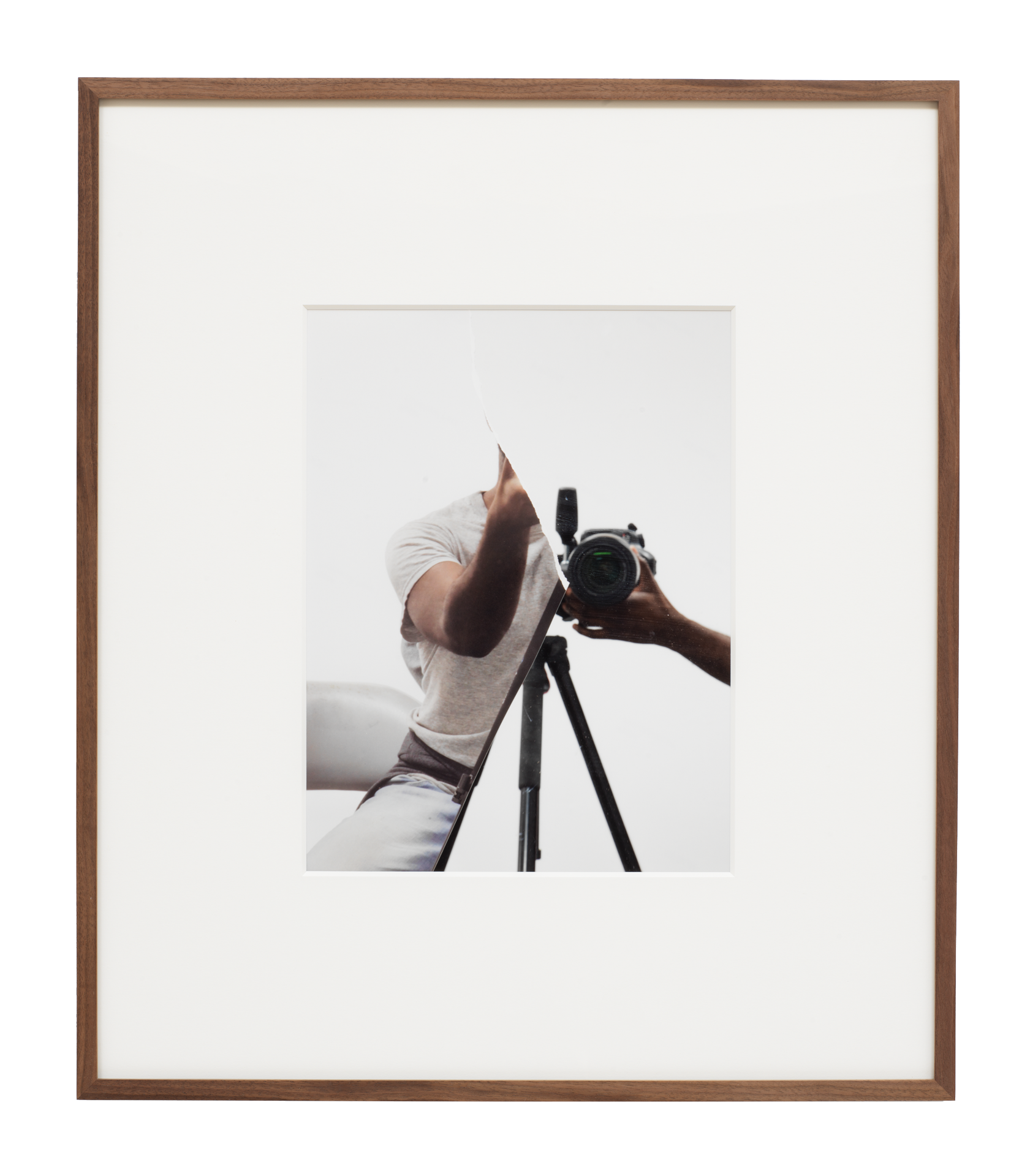 A photograph by Paul Mpagi Sepuya, titled Mirror Study (_Q5A2063), dated 2016.