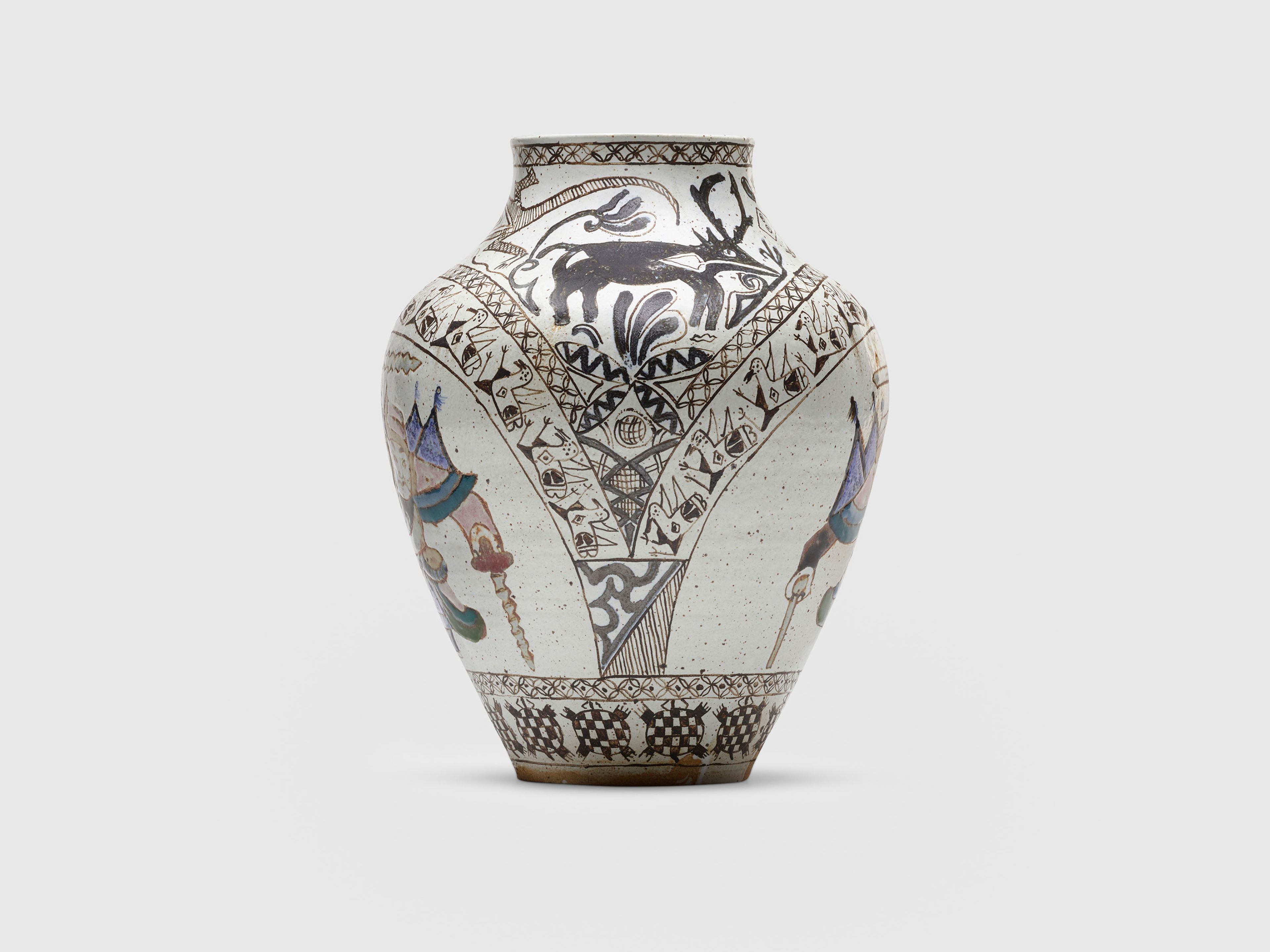 An untitled sculpture by Magdalena Suarez Frimkess and Michael Frimkess, dated 1985.