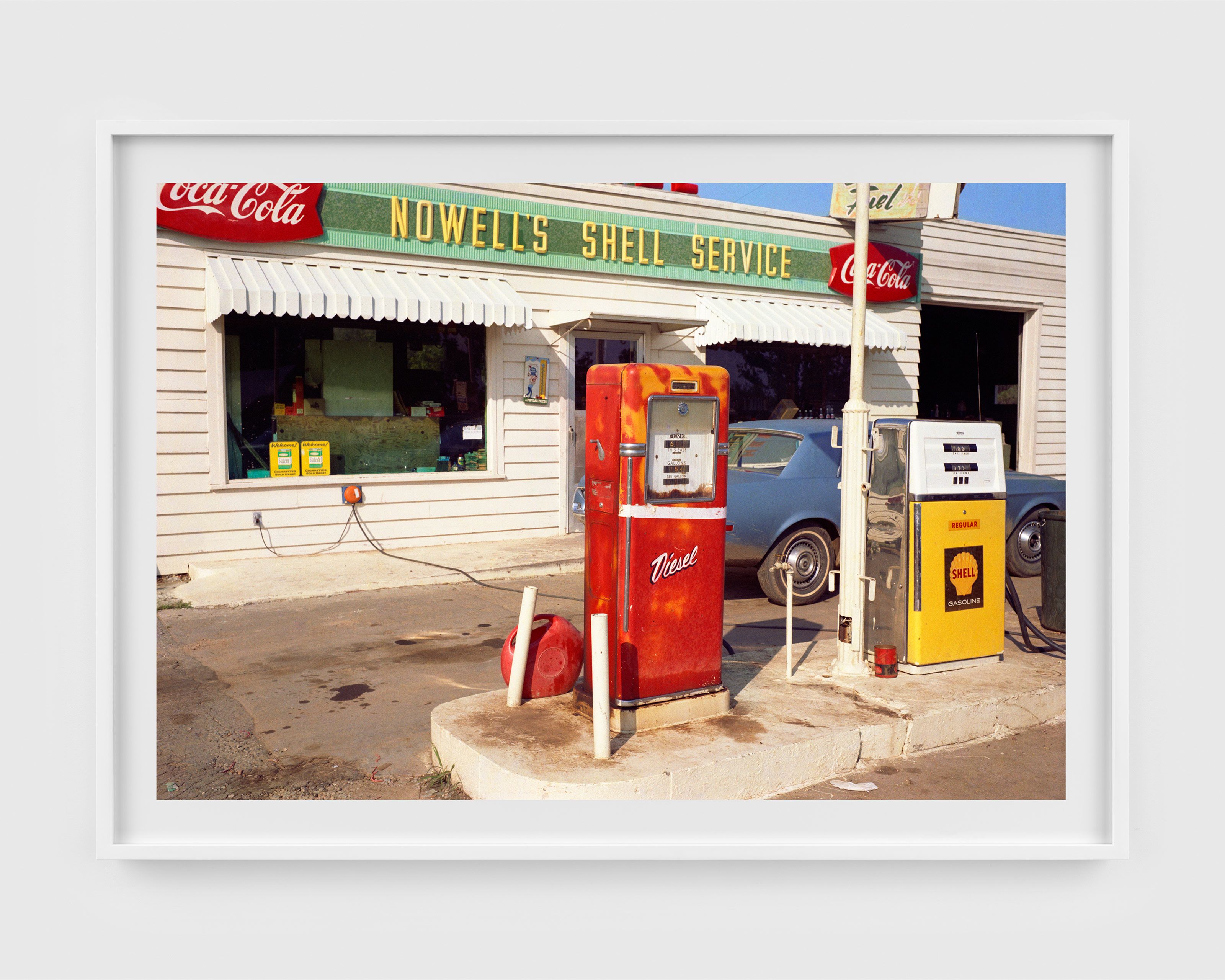 An untitled pigment print by William Eggleston, circa 1973 to 1978.