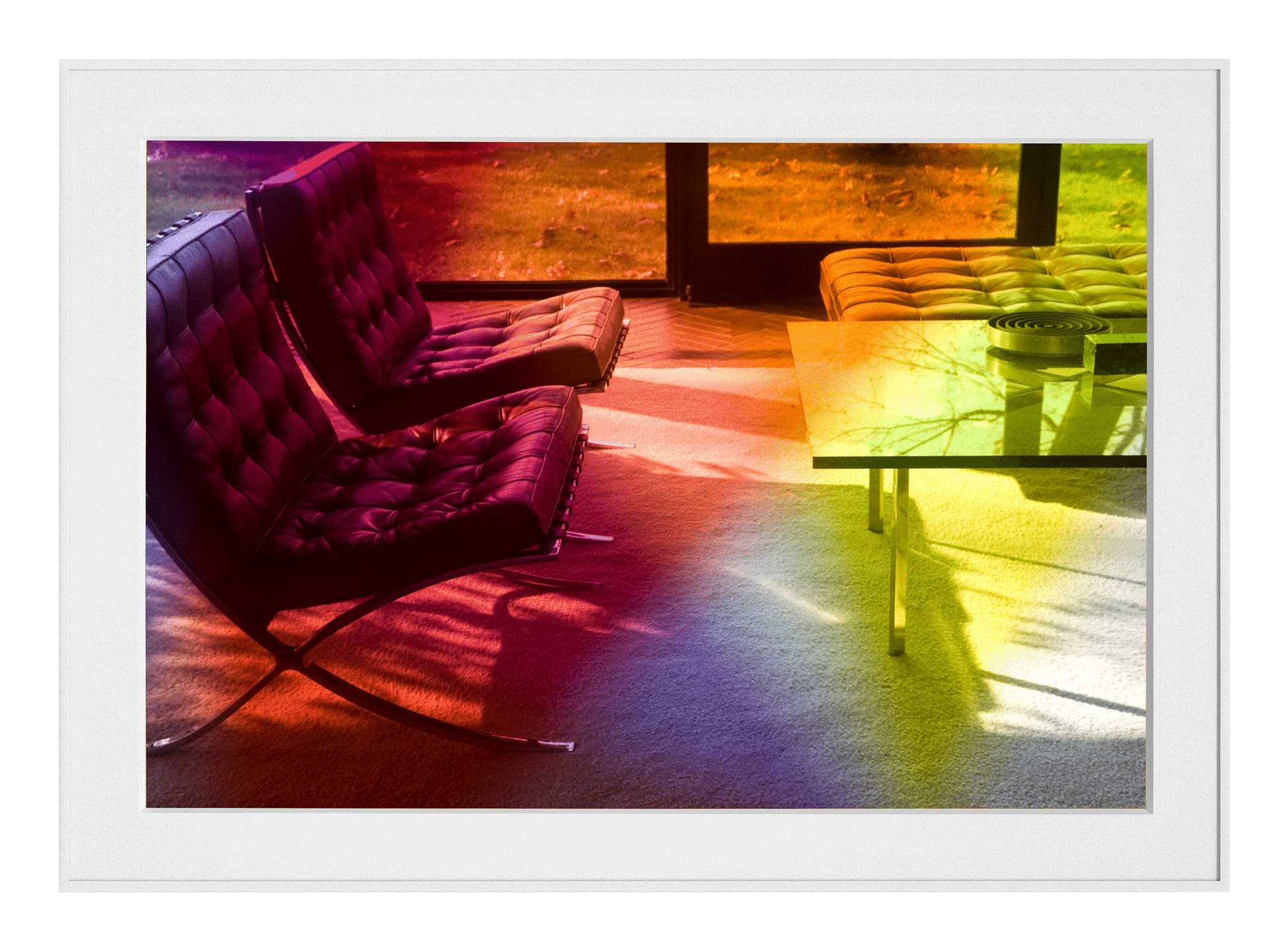  An inkjet print by James Welling, titled 0775, dated 2006.