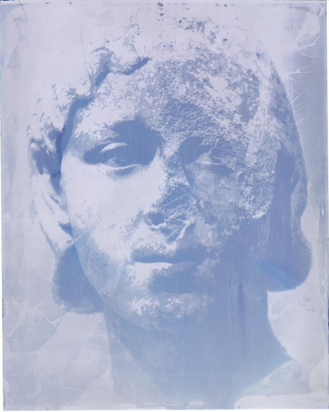 A photograph by James Welling, titled Julia Mamaea, dated 2018.
