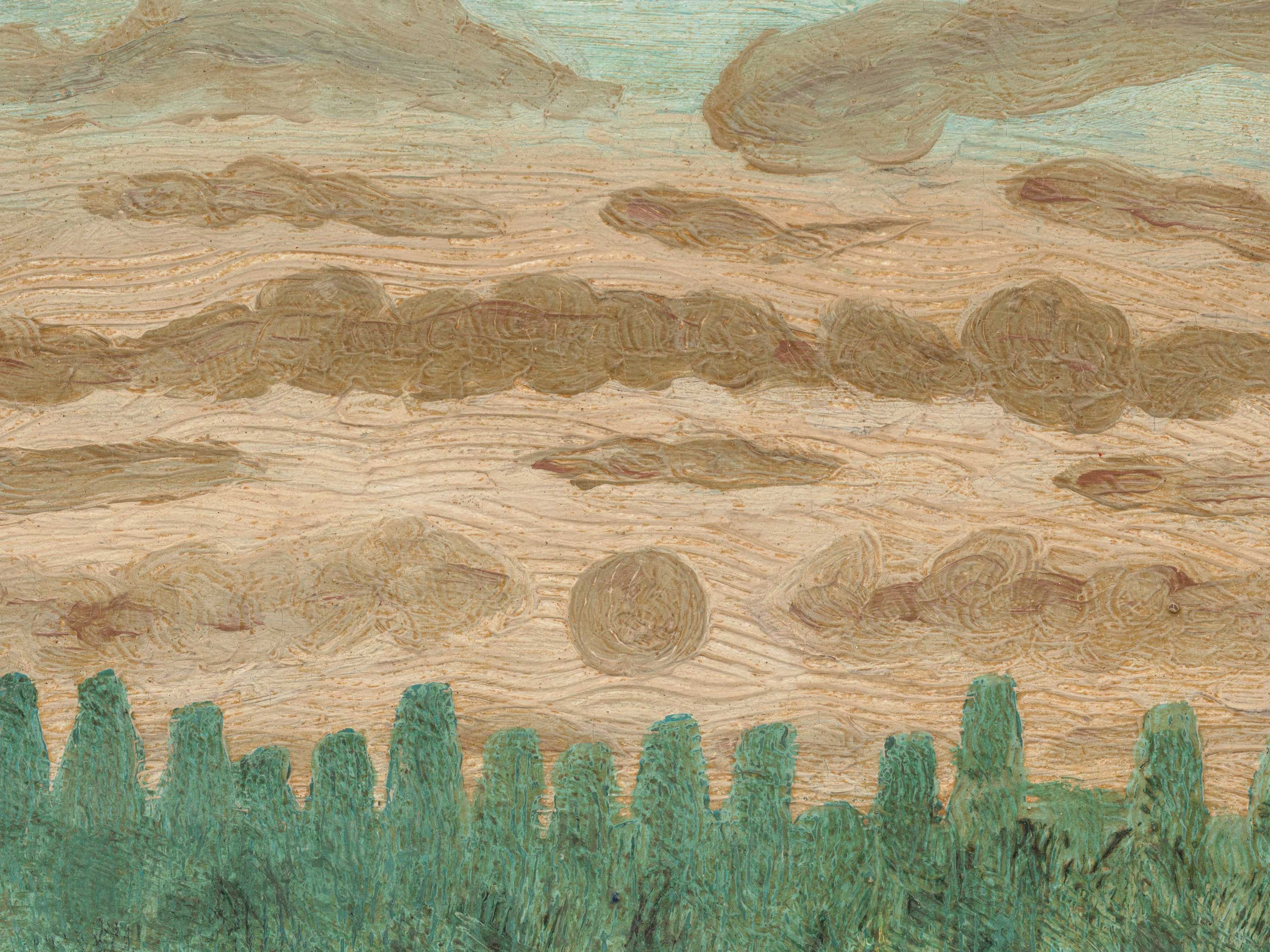 A detail from a painting by Amadeo Luciano, titled Lorenzato Sem título (Untitled), dated 1972.