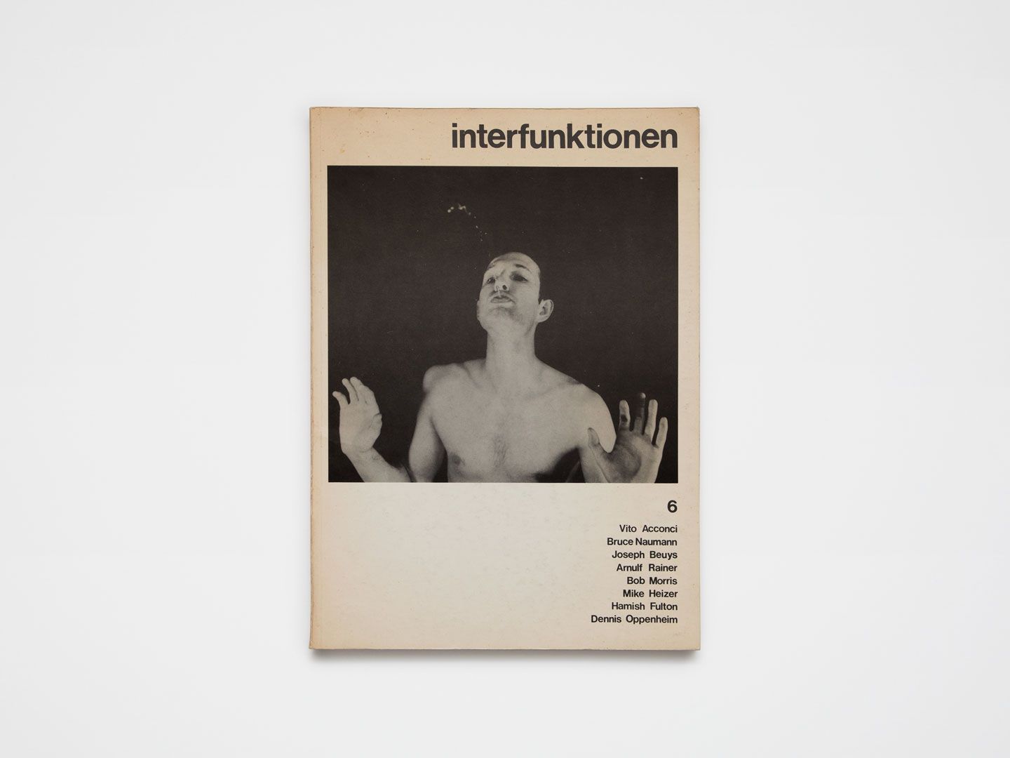 A periodical by Interfunktionen titled No. 6, dated September 1971