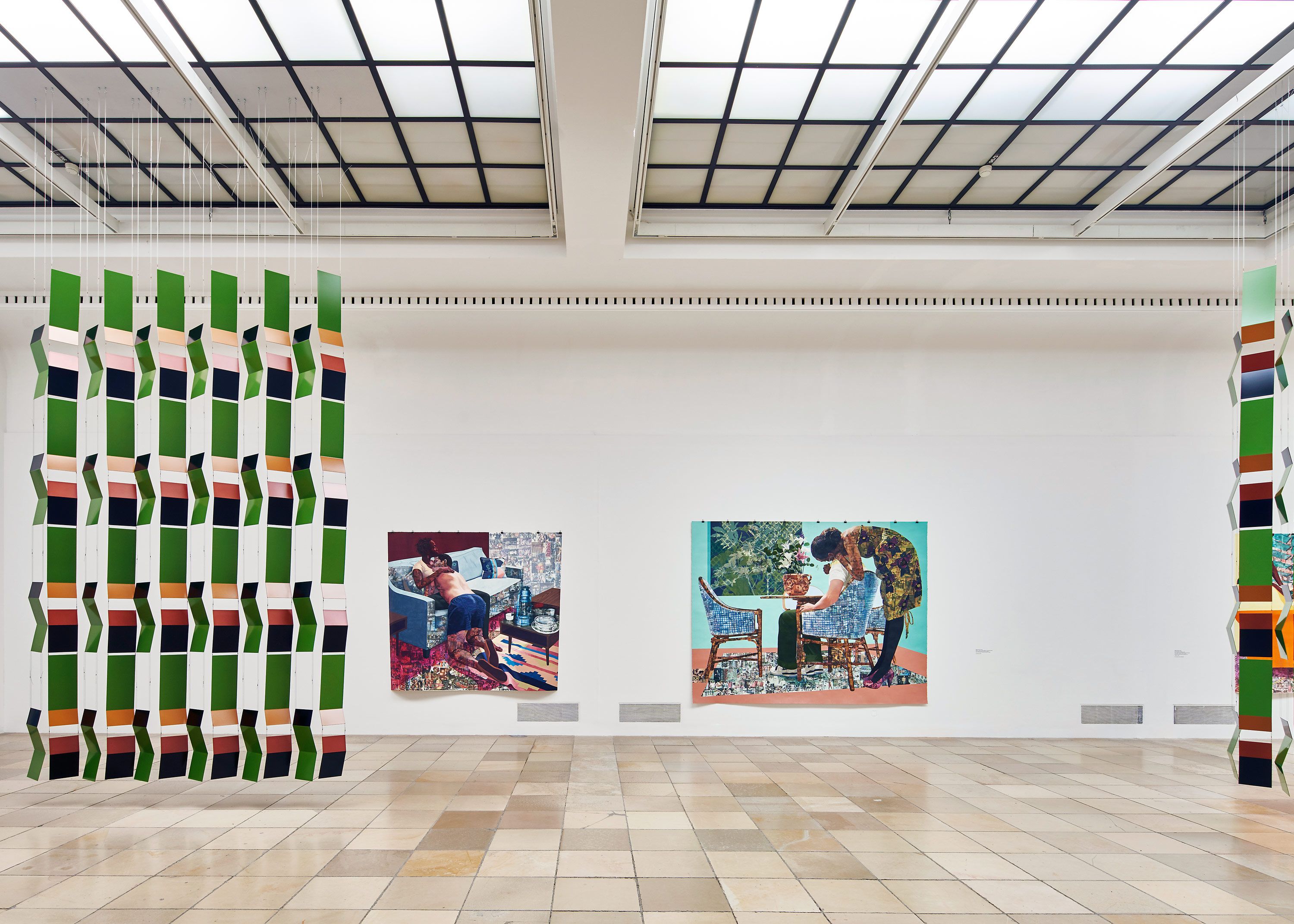 Installation view, Interiorities, Haus der Kunst, Munich, 2019. Photo by Connolly Weber