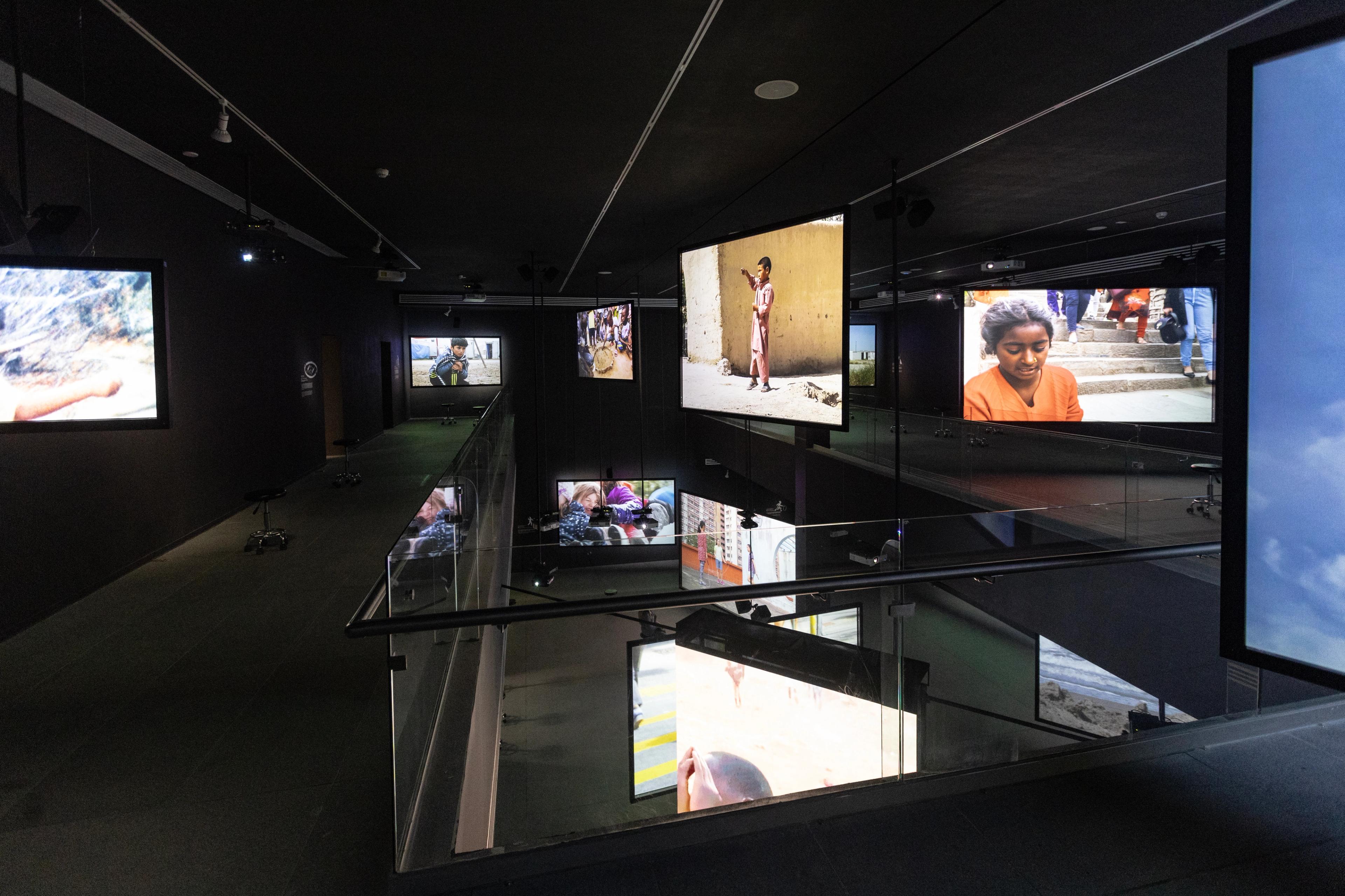 Installation view of the exhibition Francis Alÿs: Juegos de Niñxs at Museo de Arte de Zapopan (MAZ), located in Zapopan, México, dated 2024-2025.