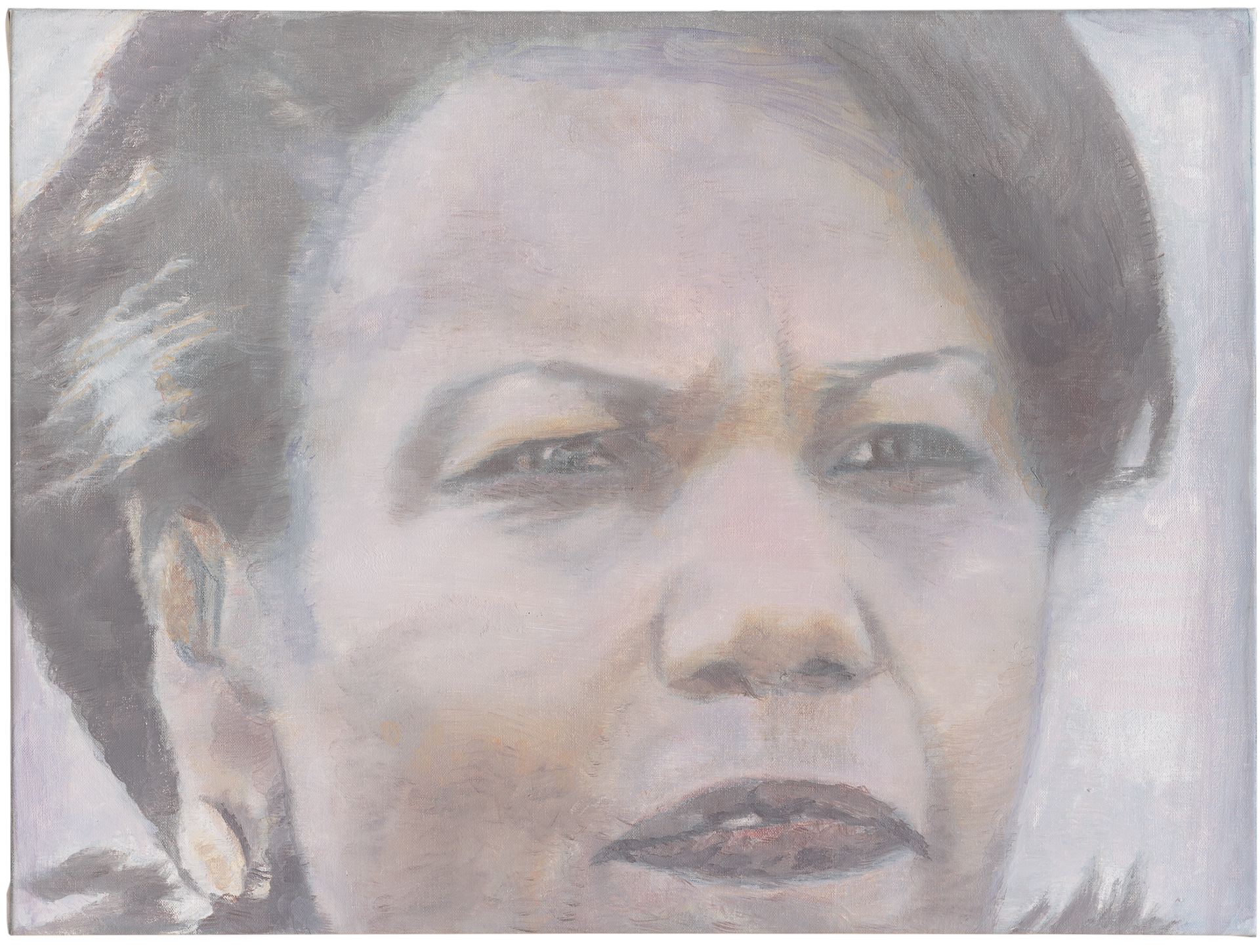 A painting by Luc Tuymans, titled The Secretary of State, dated 2005.