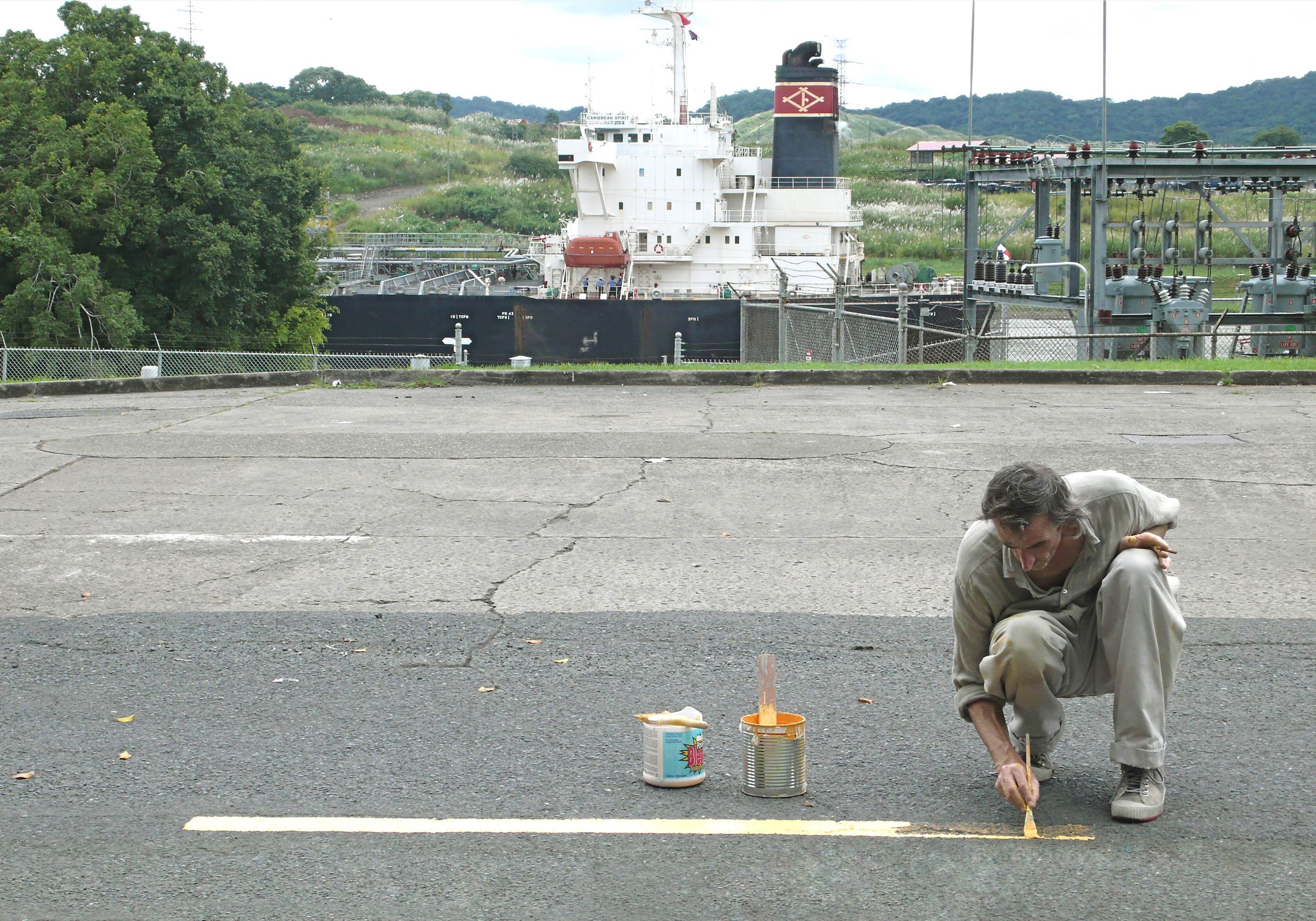 A DVD by Francis Alÿs, titled Retoque/Painting, dated 2008.
