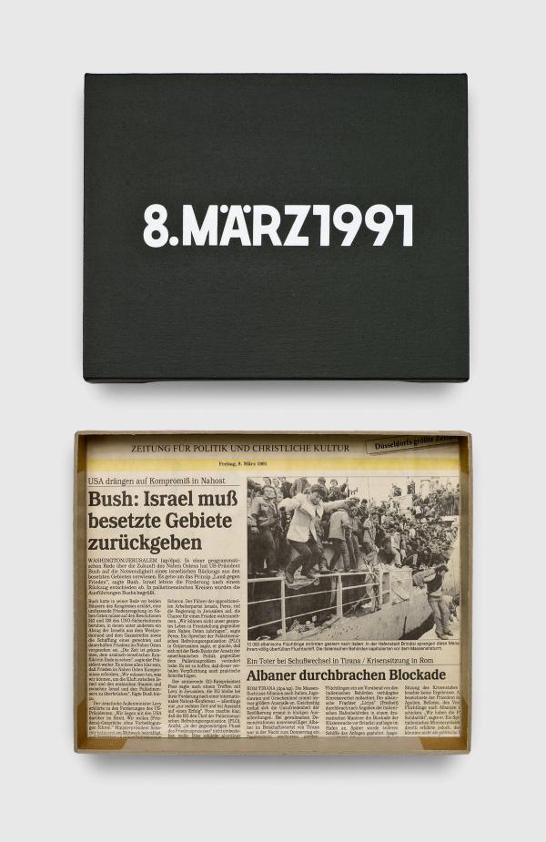 On Kawara — 8. MÄRZ 1991