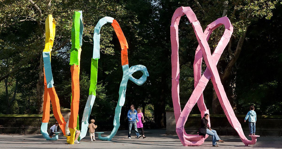Franz West, The Ego and the Id, 2008.