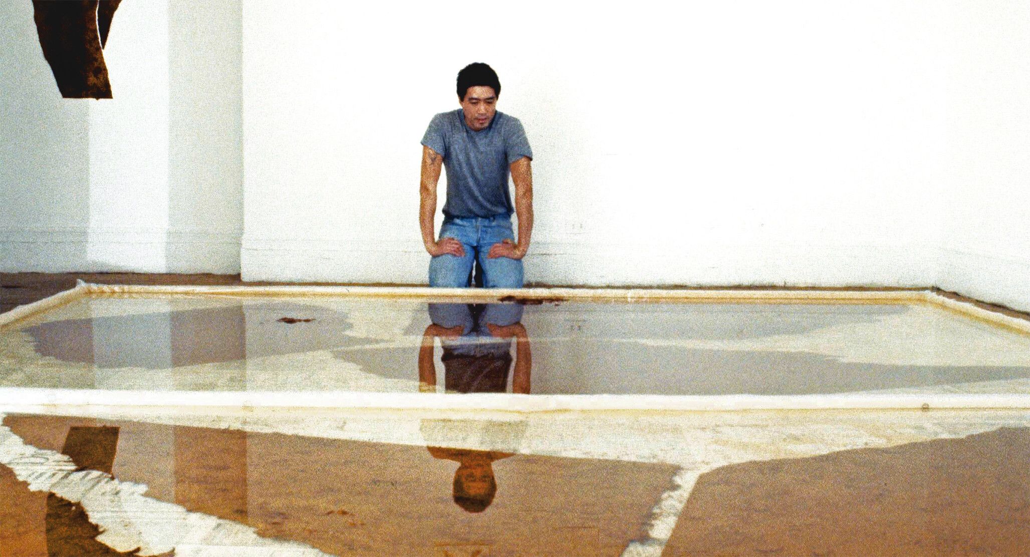 A photo of Ching Ho Cheng working on his alchemical process, no date.
