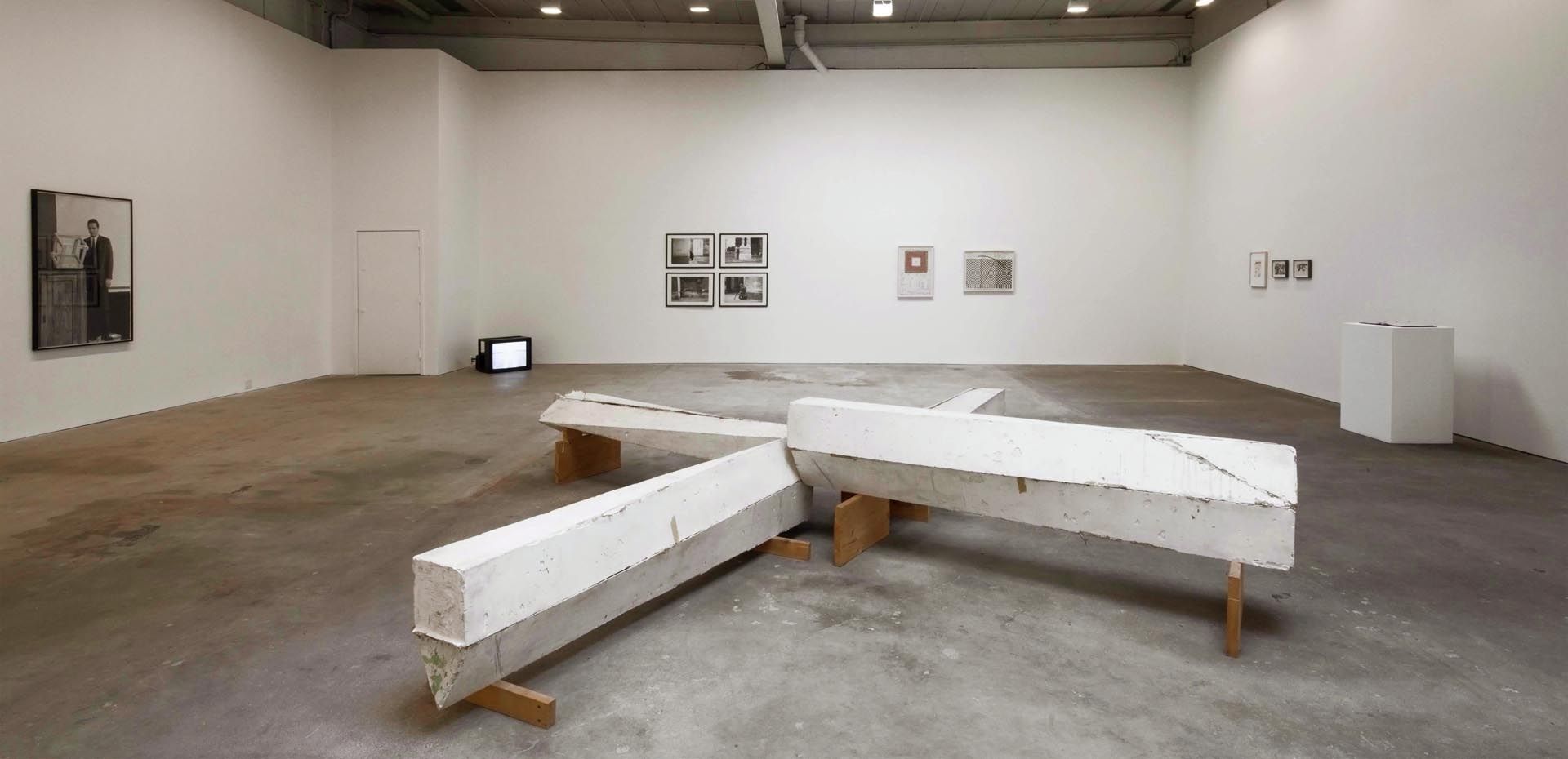Installation view of the exhibition Proofs and Refutations at David Zwirner in New York, dated 2011.