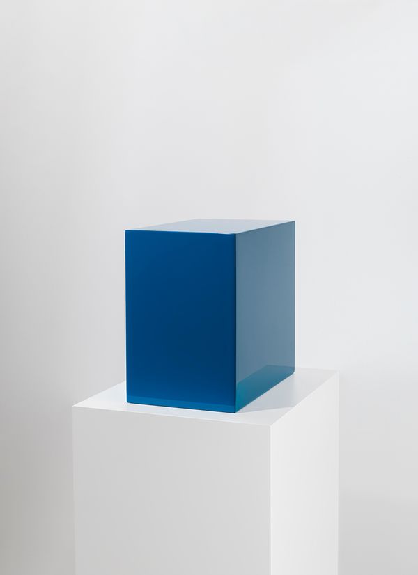 John McCracken — Untitled (Blue Block)