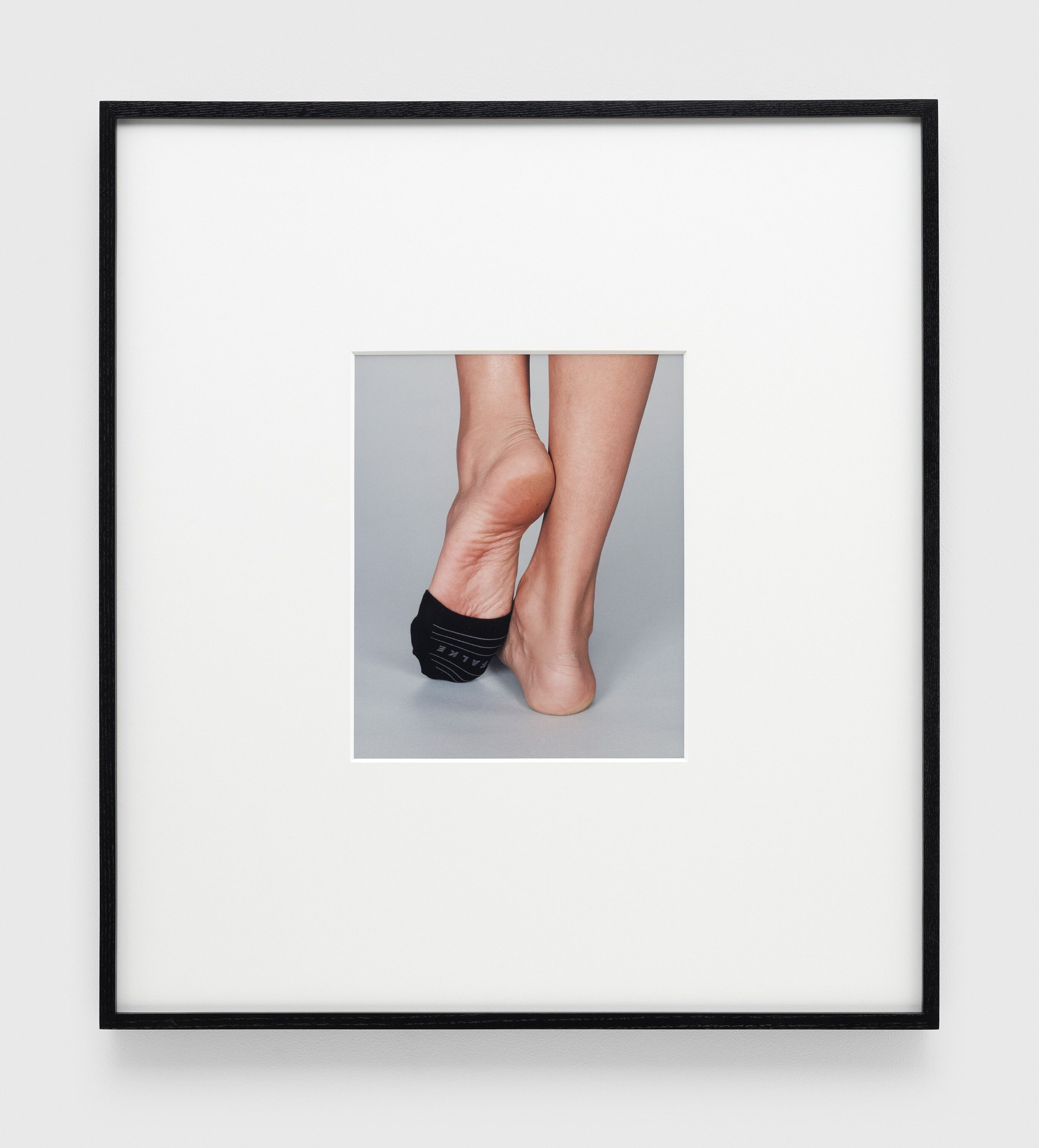 A photograph by Christopher Williams, titled Untitled (Study in Black) Dirk Schaper Studio, Berlin, April 29, 2009, dated 2009.