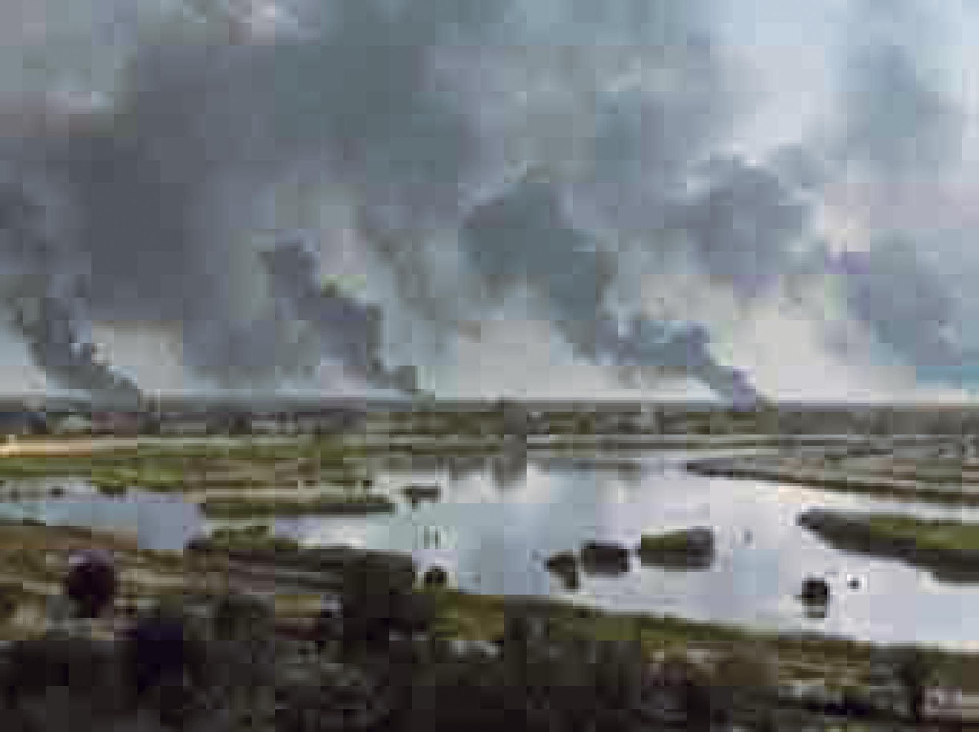 A photograph by Thomas Ruff, titled jpeg bo02, dated 2004.